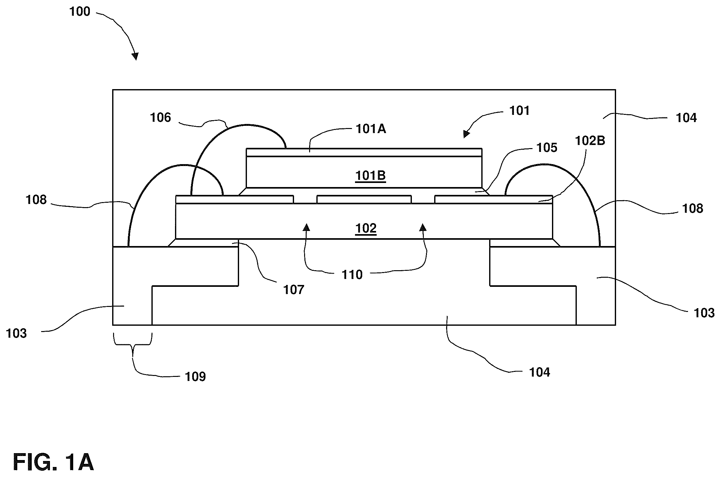 Patent US12365582 — MEMS resonator integrated cicruit fabrication — Figure 1