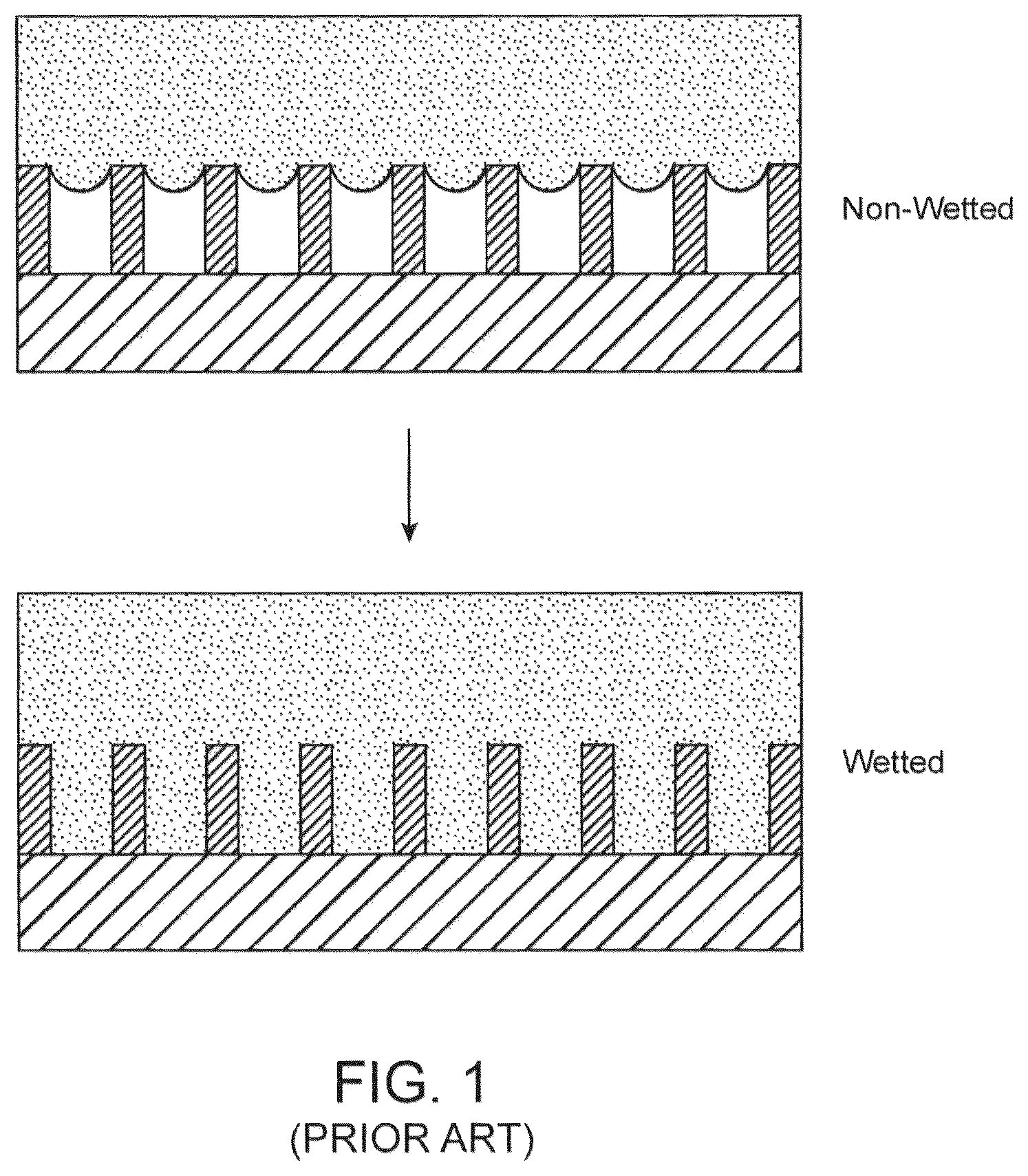 Patent US12365585 — Method of forming a microstructured surface — Figure 1