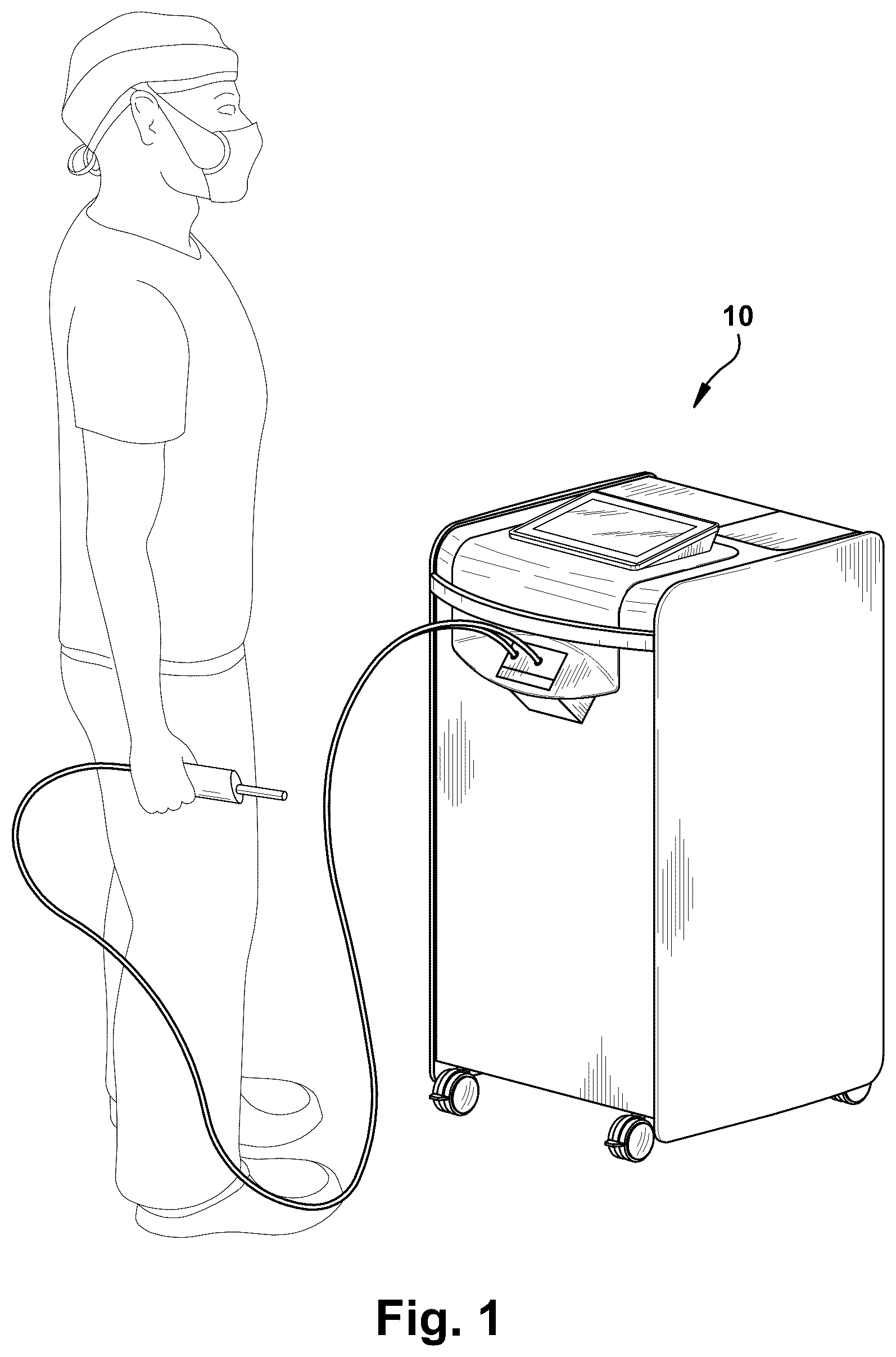 Patent US12365609 Figure 1 – Sterile and/or purified fluid and/or solution delivery system