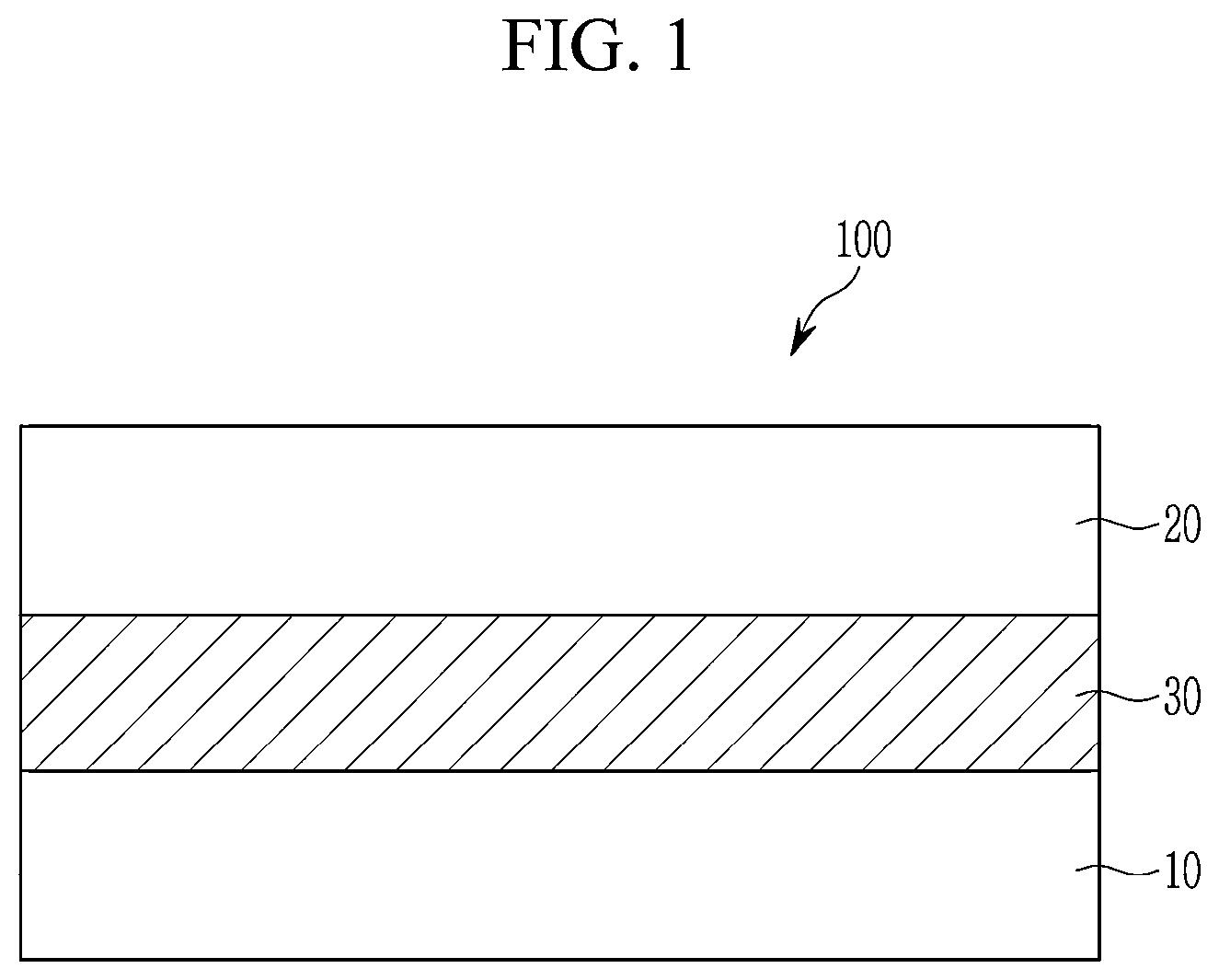 Patent US12365697 Figure 1 – Compound and photoelectric device, image sensor, and electronic device including the same