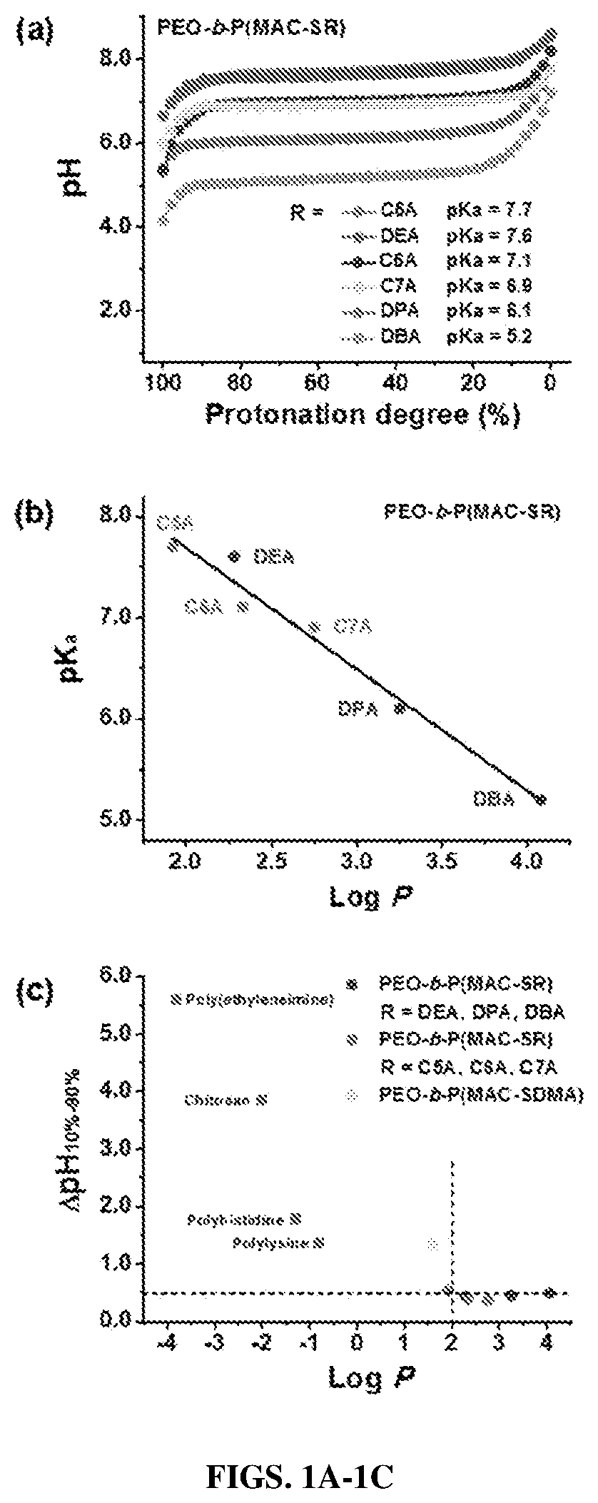 Patent US12365761 — Biodegradable ultra-pH sensitive polymers — Figure 1