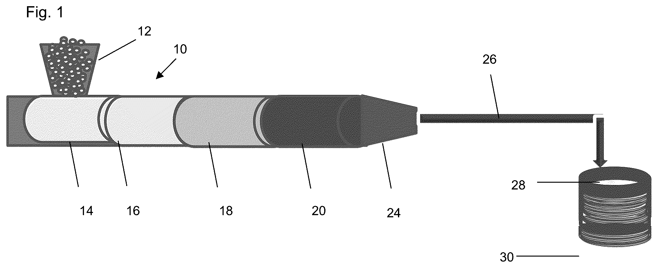 Patent US12365798 — Thermoplastic composition for 3D printing — Figure 1