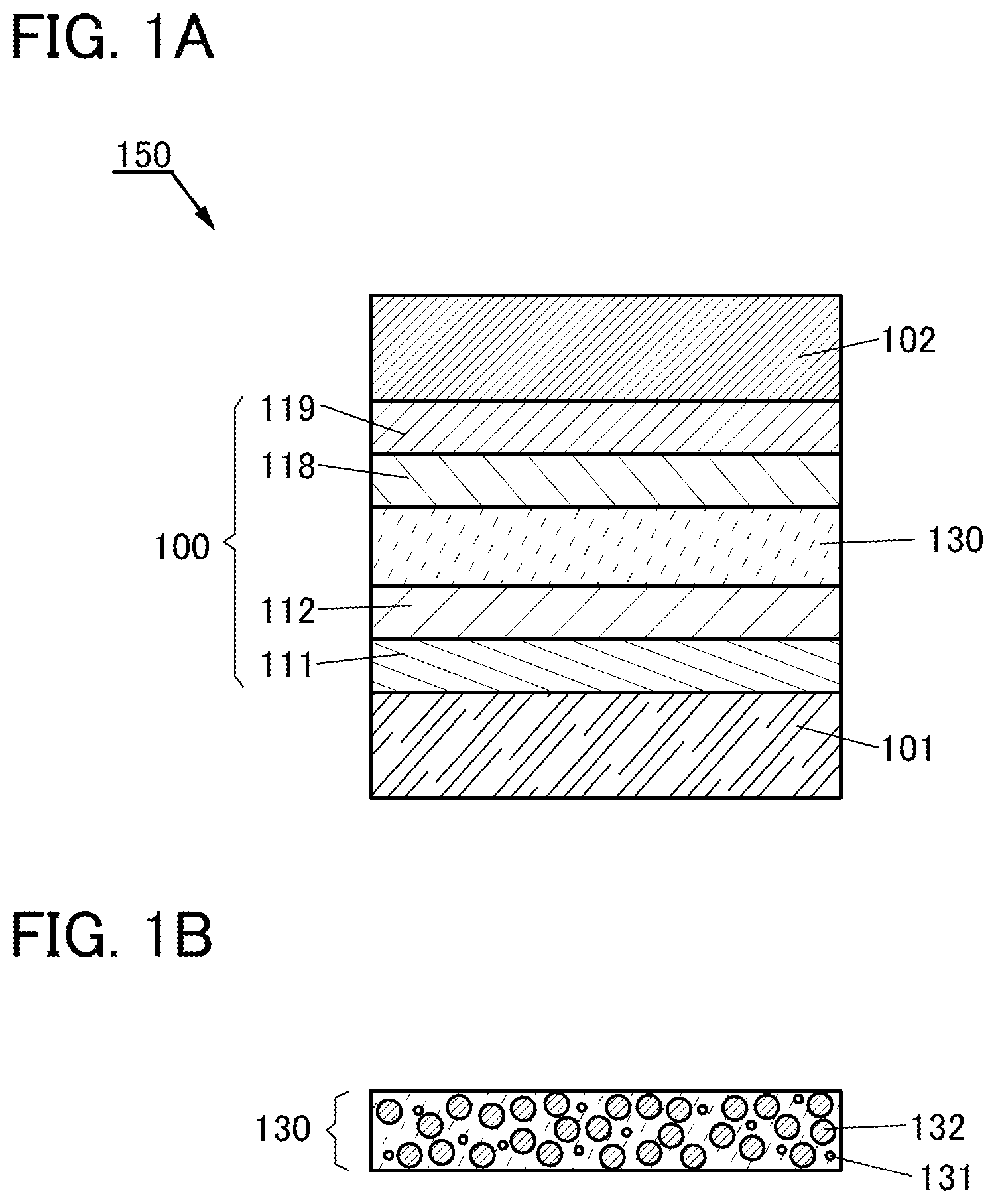 Patent US12365835 — Light-emitting element, display device, electronic device, and lighting device — Figure 1