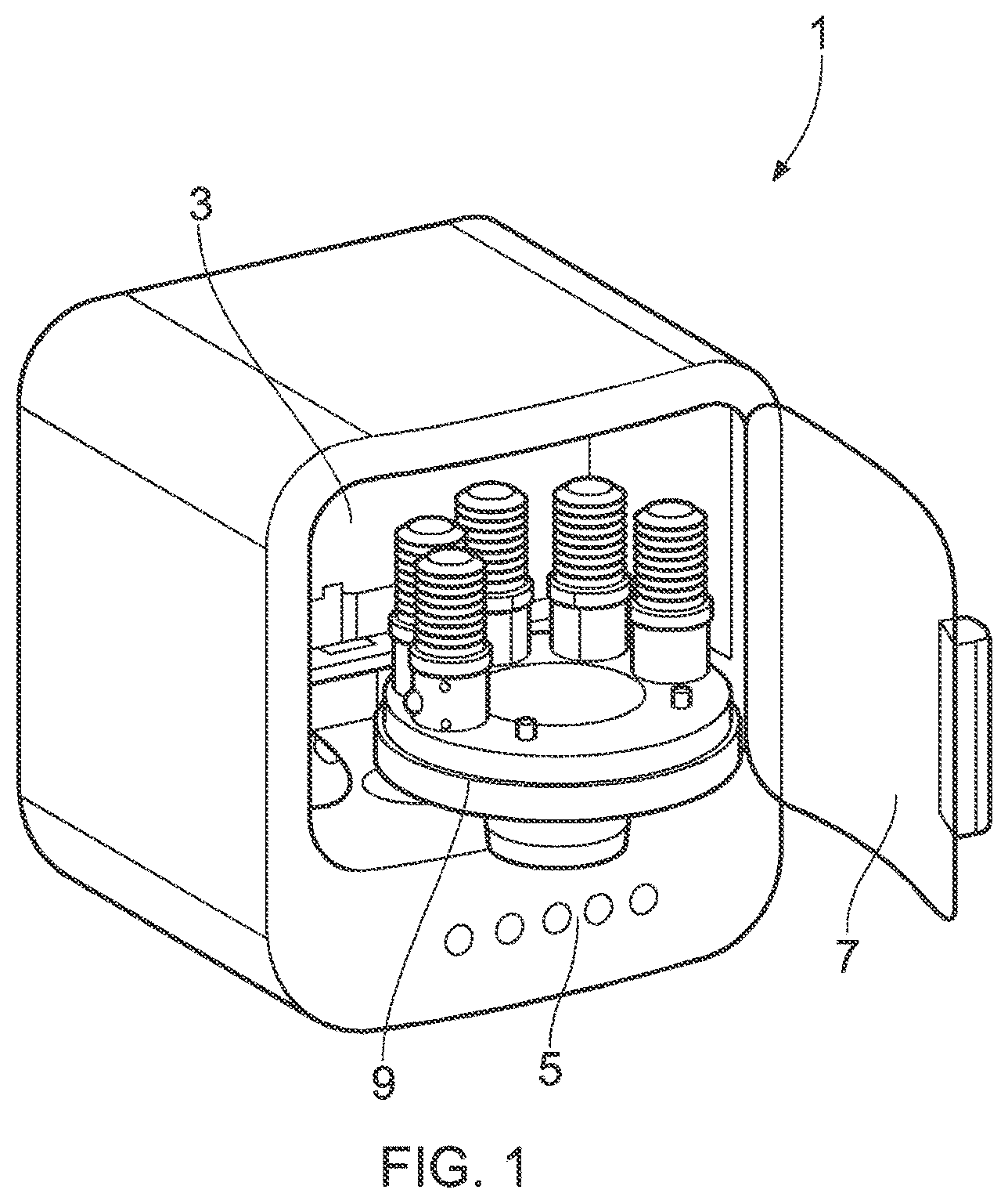 Patent US12365858 Figure 1 – Cell processing unit, cell processing system and methods of use thereof