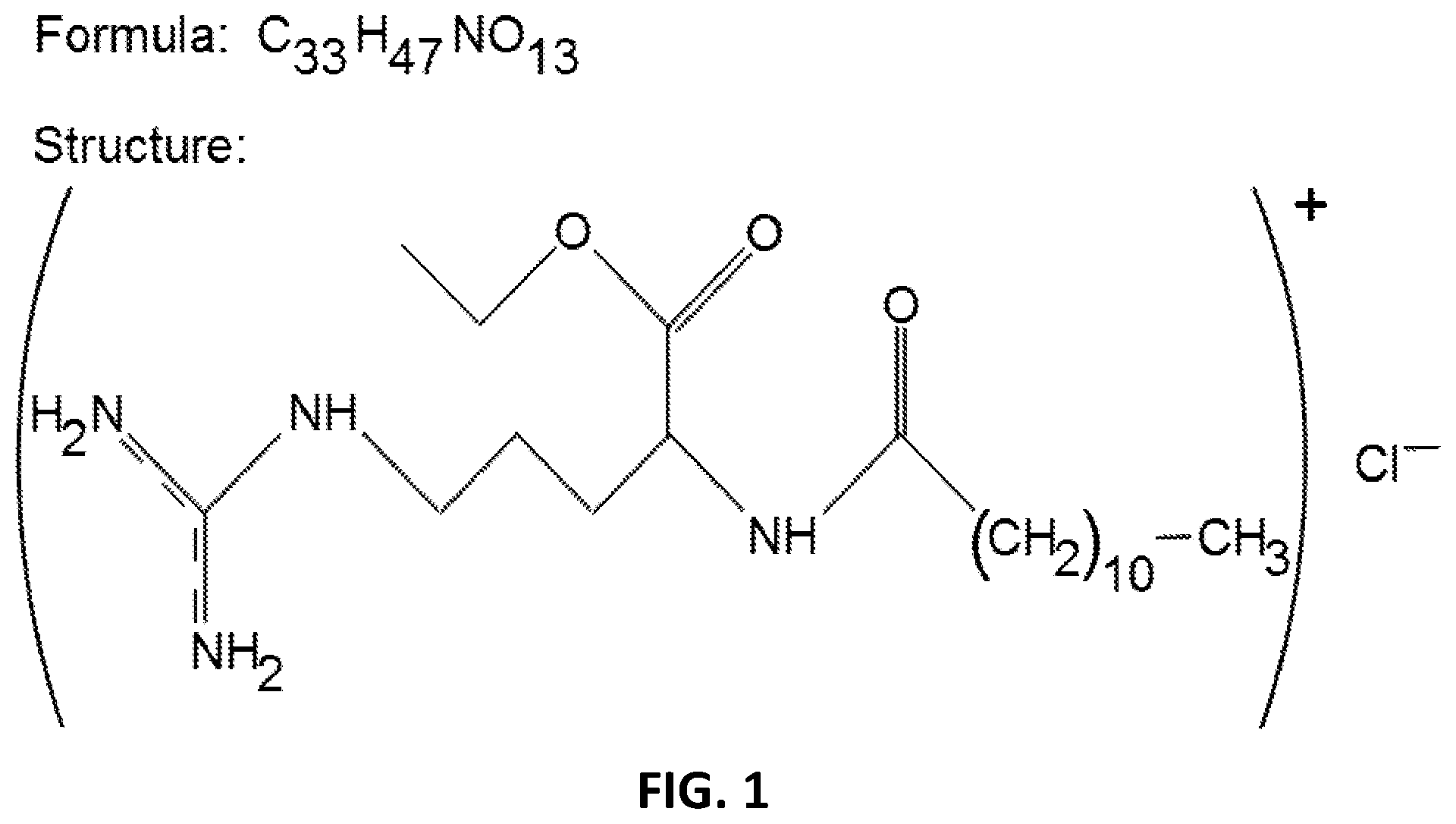 Patent US12365925 — Method and system for treatment of microorganisms during propagation, conditioning, fermentation, and preservation using ethyl lauroyl arginate and selected additives — Figure 1