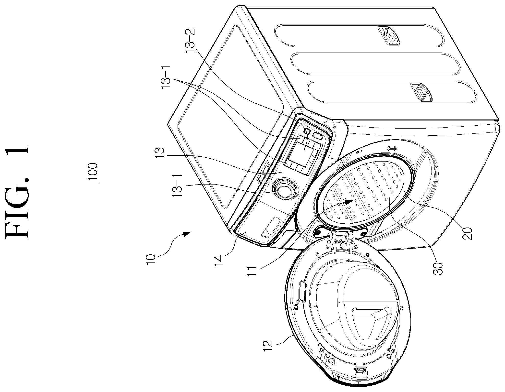 Patent US12366028 — Washing machine and control method thereof — Figure 1
