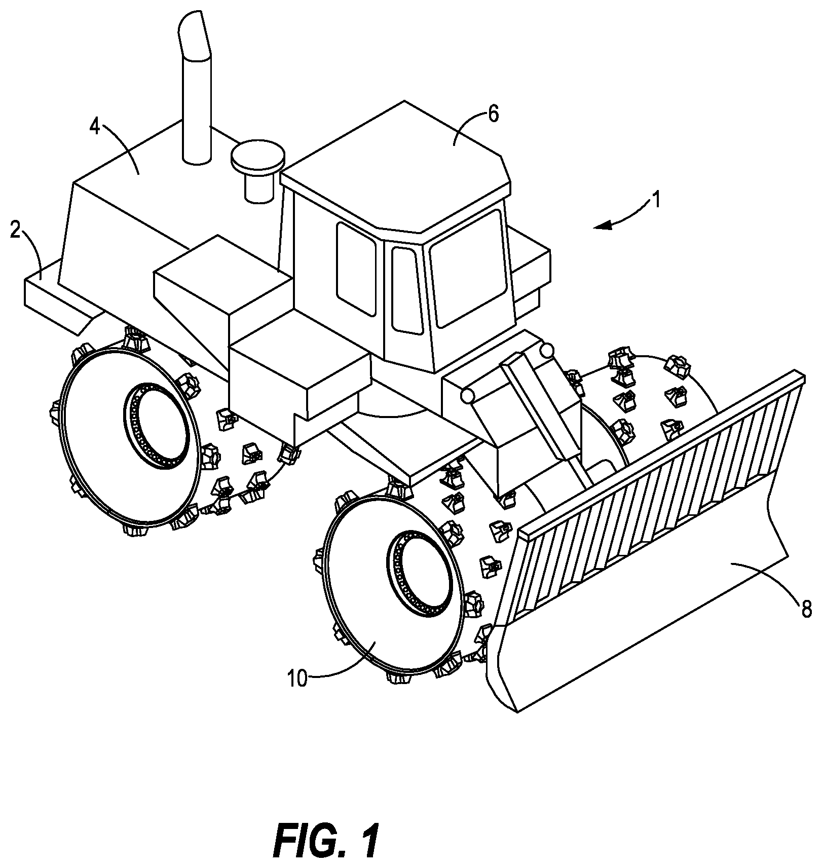 Patent US12366045 — Integrated outer wheel assembly — Figure 1