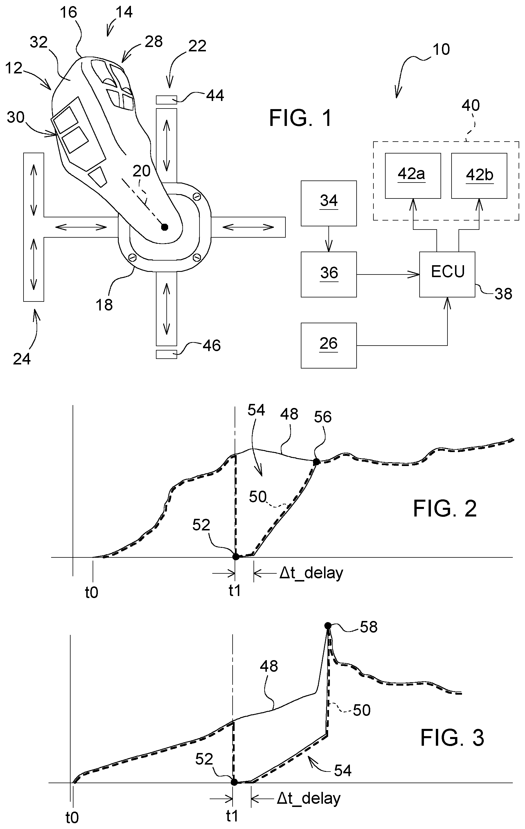 Patent US12366051 — Control method for a manually actuated lever provided for actuating an operating and/or work function — Figure 1