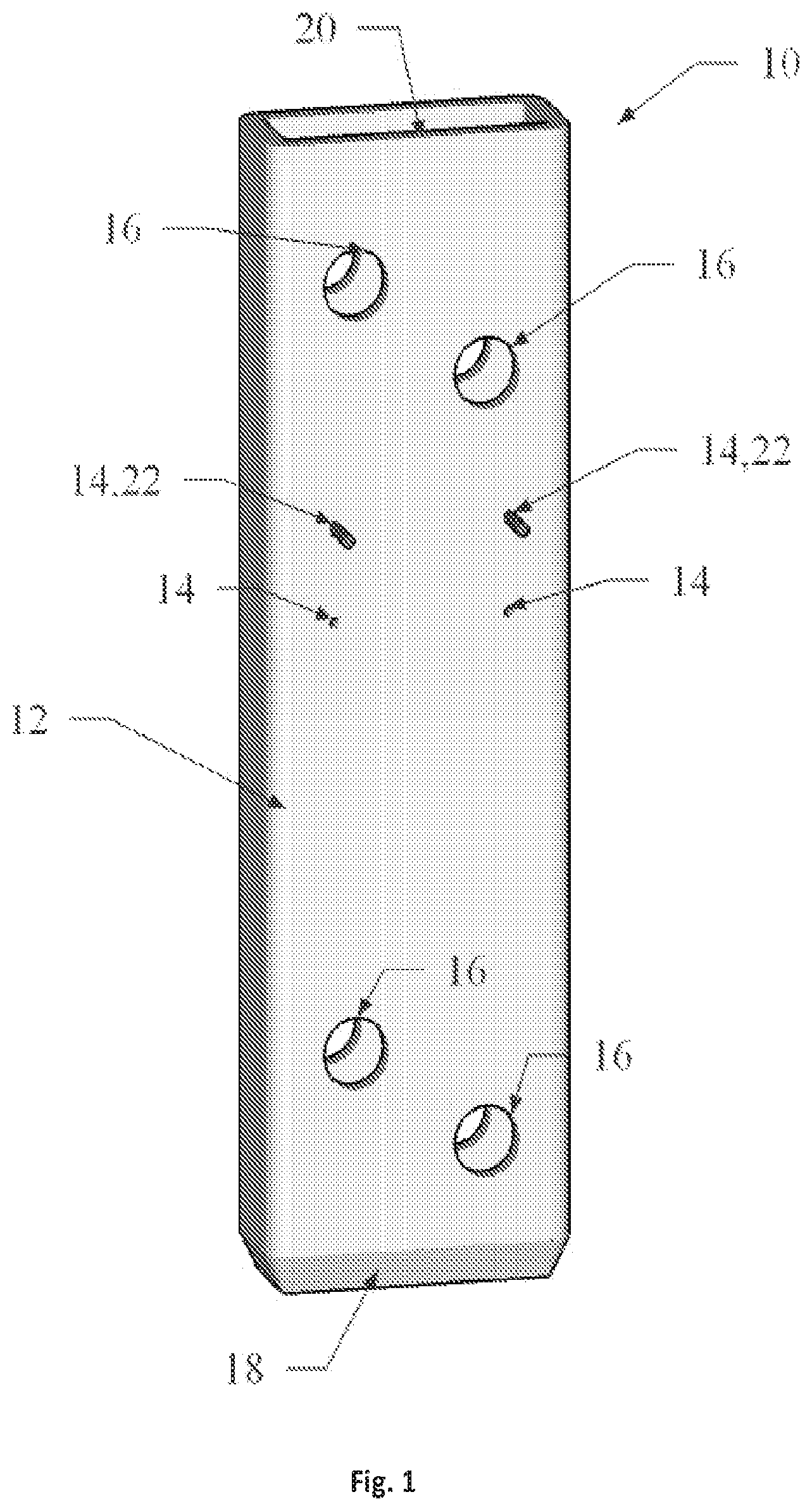 Patent US12366064 — Tie shear connector for wall panel construction and method thereof — Figure 1