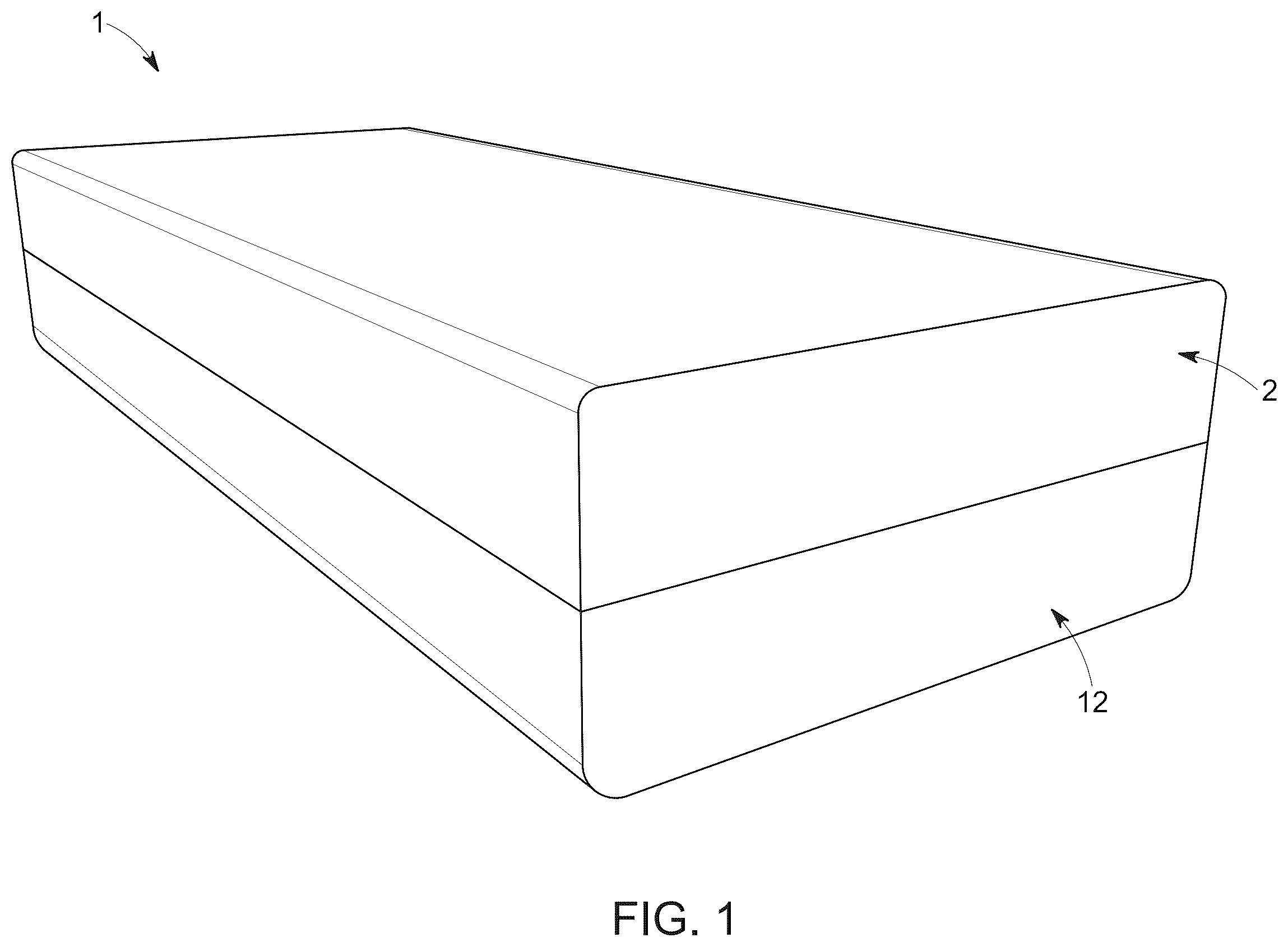 Patent US12366087 — Hybrid collapsible shelter — Figure 1