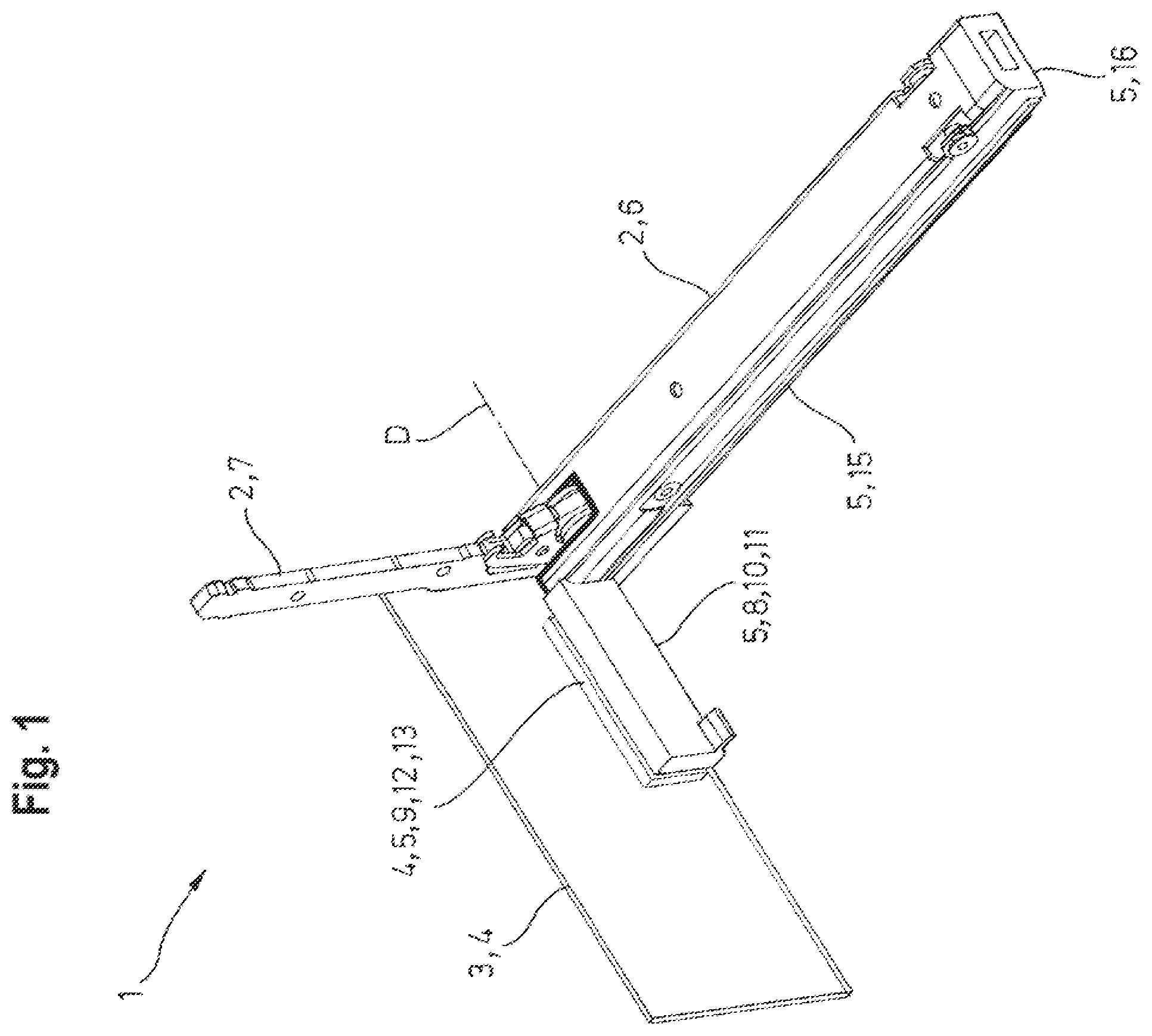 Patent US12366099 — Domestic appliance having an energy transmission device — Figure 1