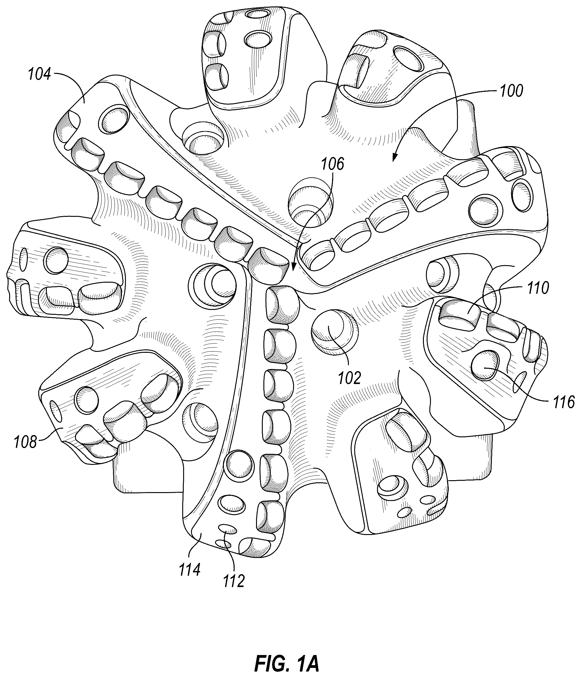 Patent US12366119 — Detection of heat generated by cutting action of a drill bit — Figure 1
