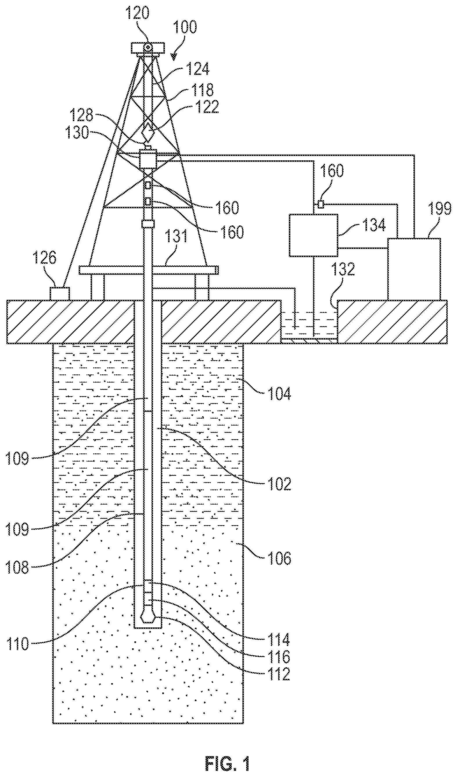 Patent US12366129 — Spacer spool with return line to connect rig blow out preventor to managed pressure drilling choke — Figure 1