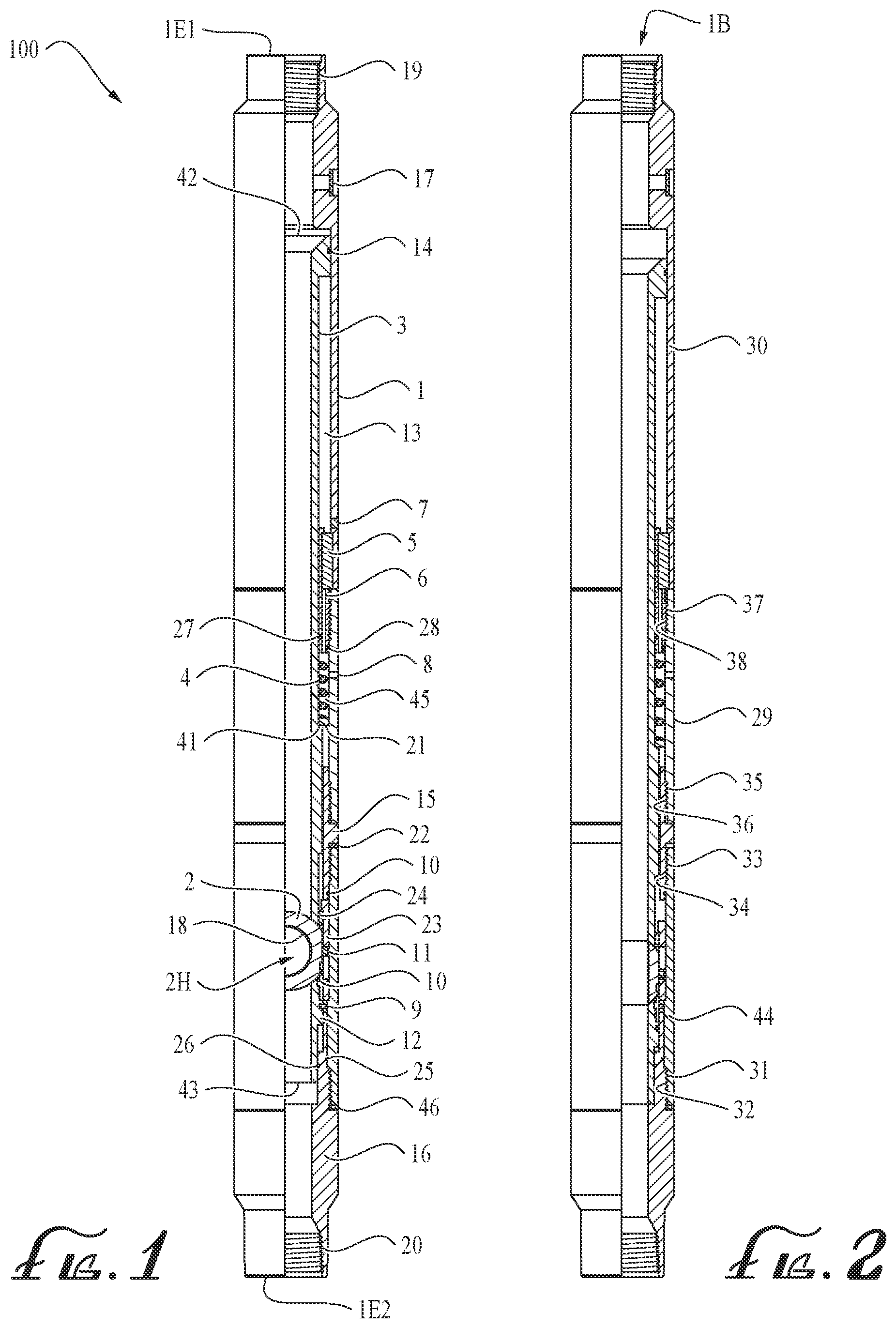 Patent US12366140 — Controlled opening of a valve in an apparatus for preventing downhole surges — Figure 1