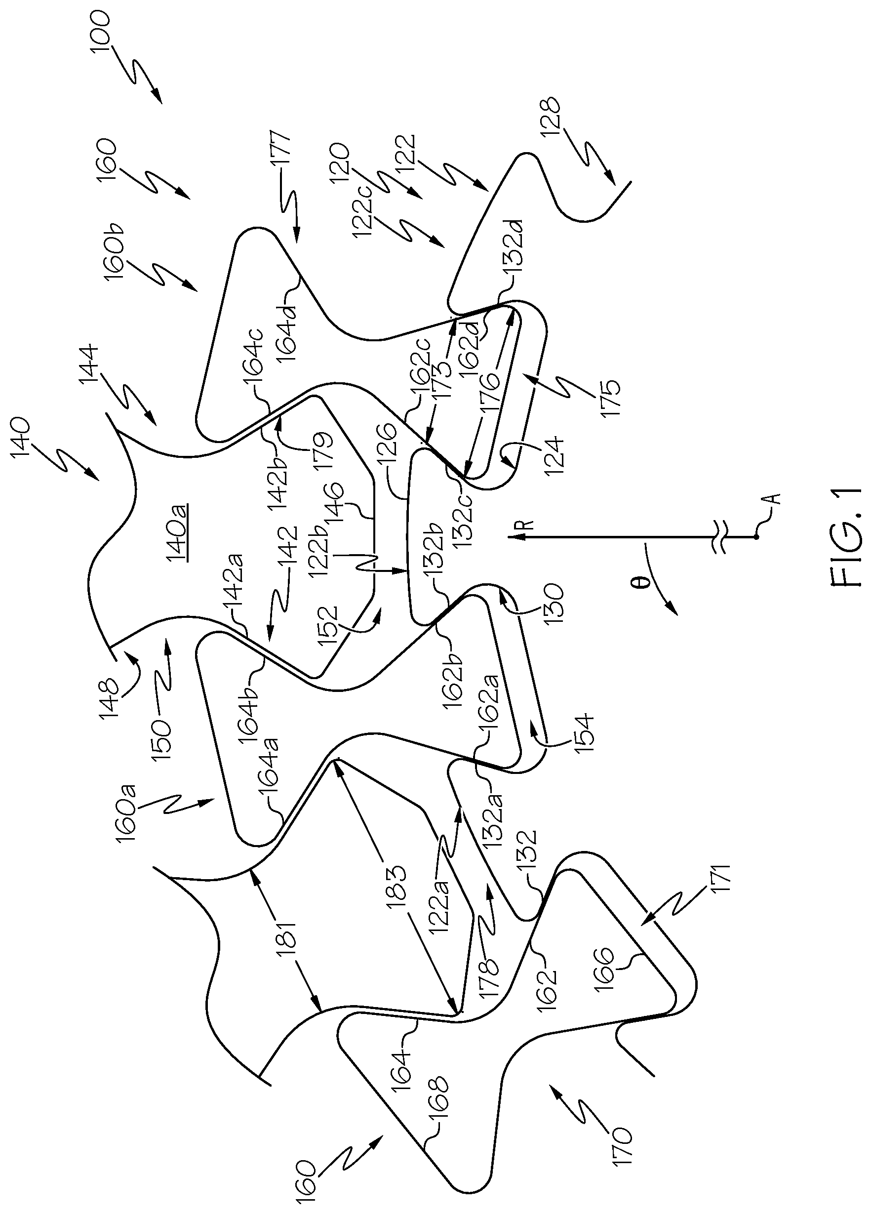 Patent US12366171 — Fan assemblies with fan disk inserts and methods of assembling the same — Figure 1