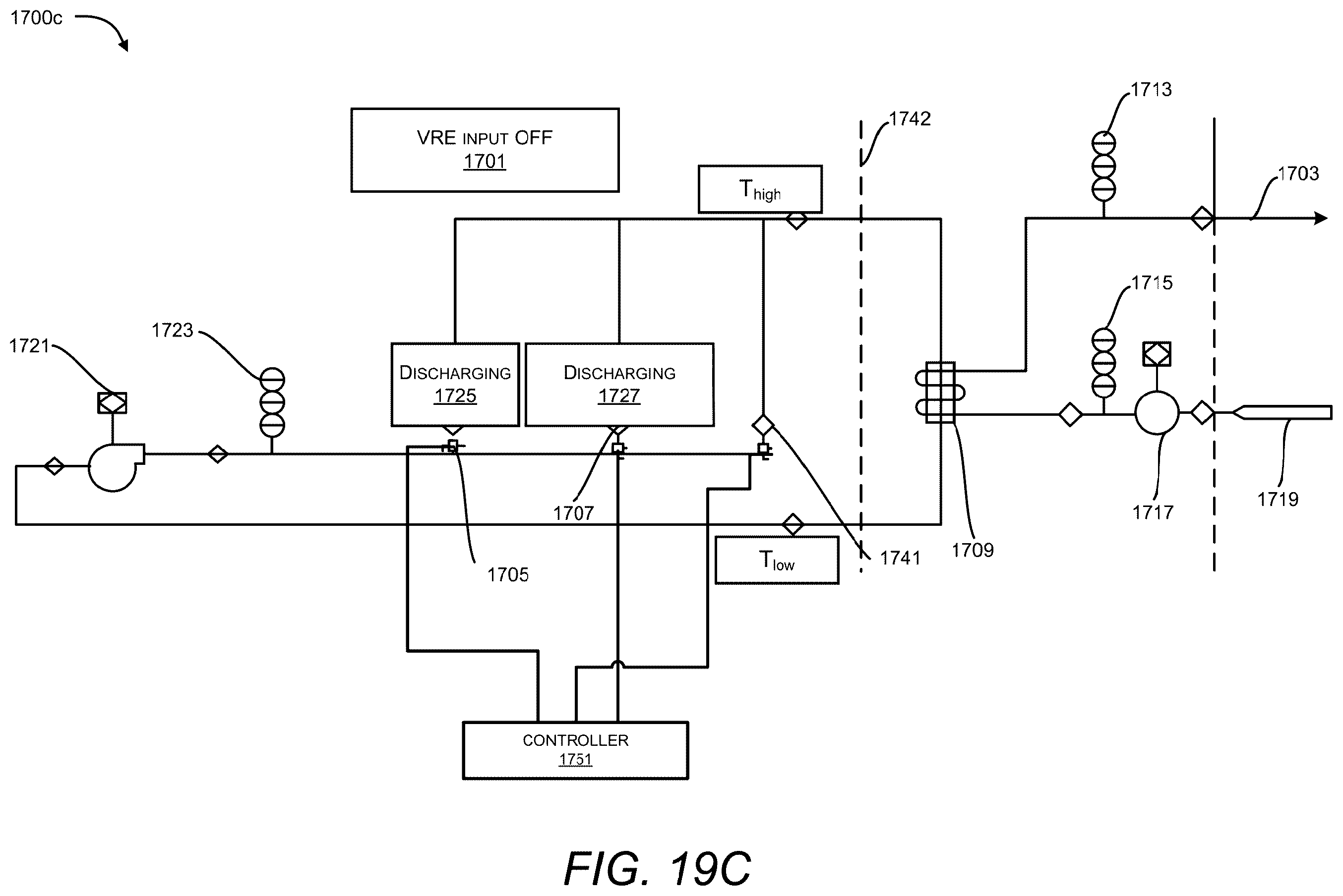 Patent US12366180 Figure 18 – Thermal energy storage system with steam generation system including flow control and energy cogeneration