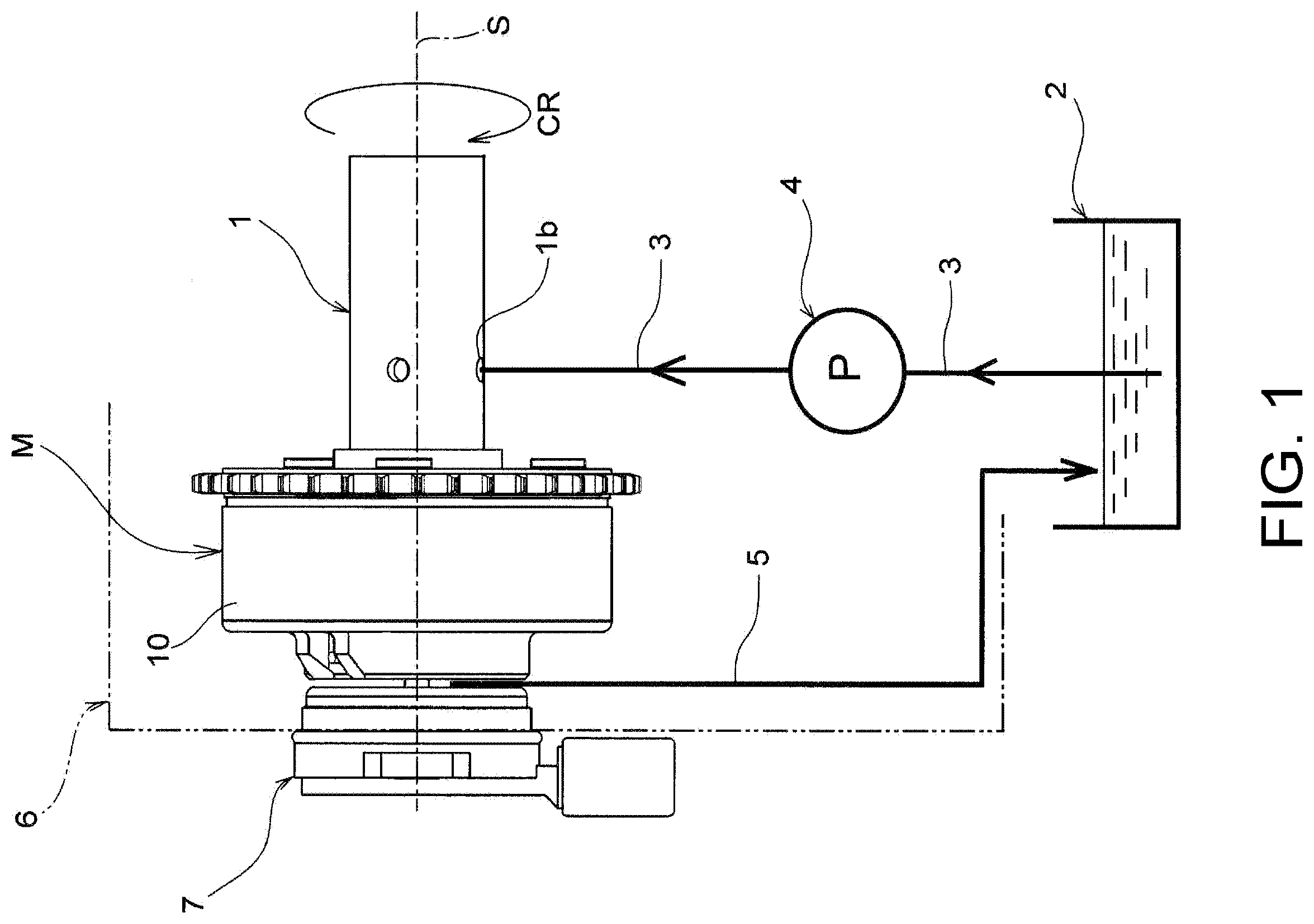 Patent US12366181 — Fluid control valve unit and valve timing changing device — Figure 1