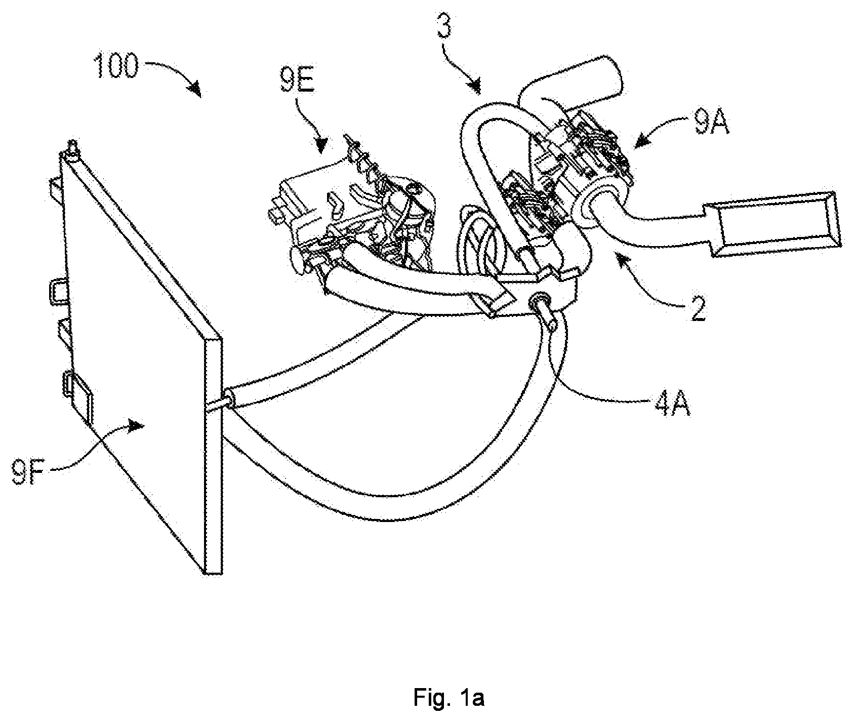 Patent US12366197 — Cooling loop, in particular for a motor vehicle, and sensor fitted on board the loop — Figure 1