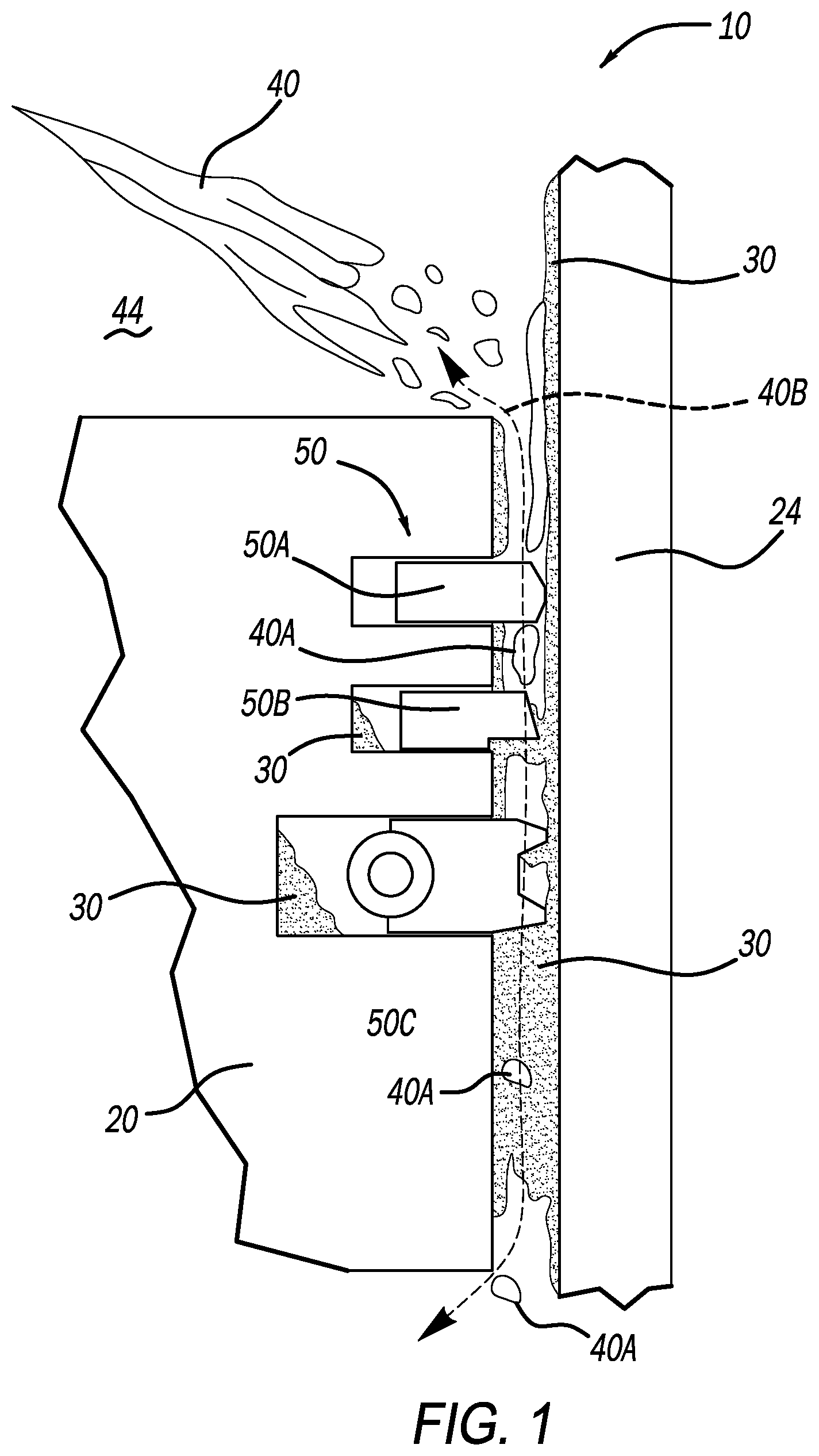 Patent US12366214 Figure 1 – System and method for compensating fuel mass based on oil dilution