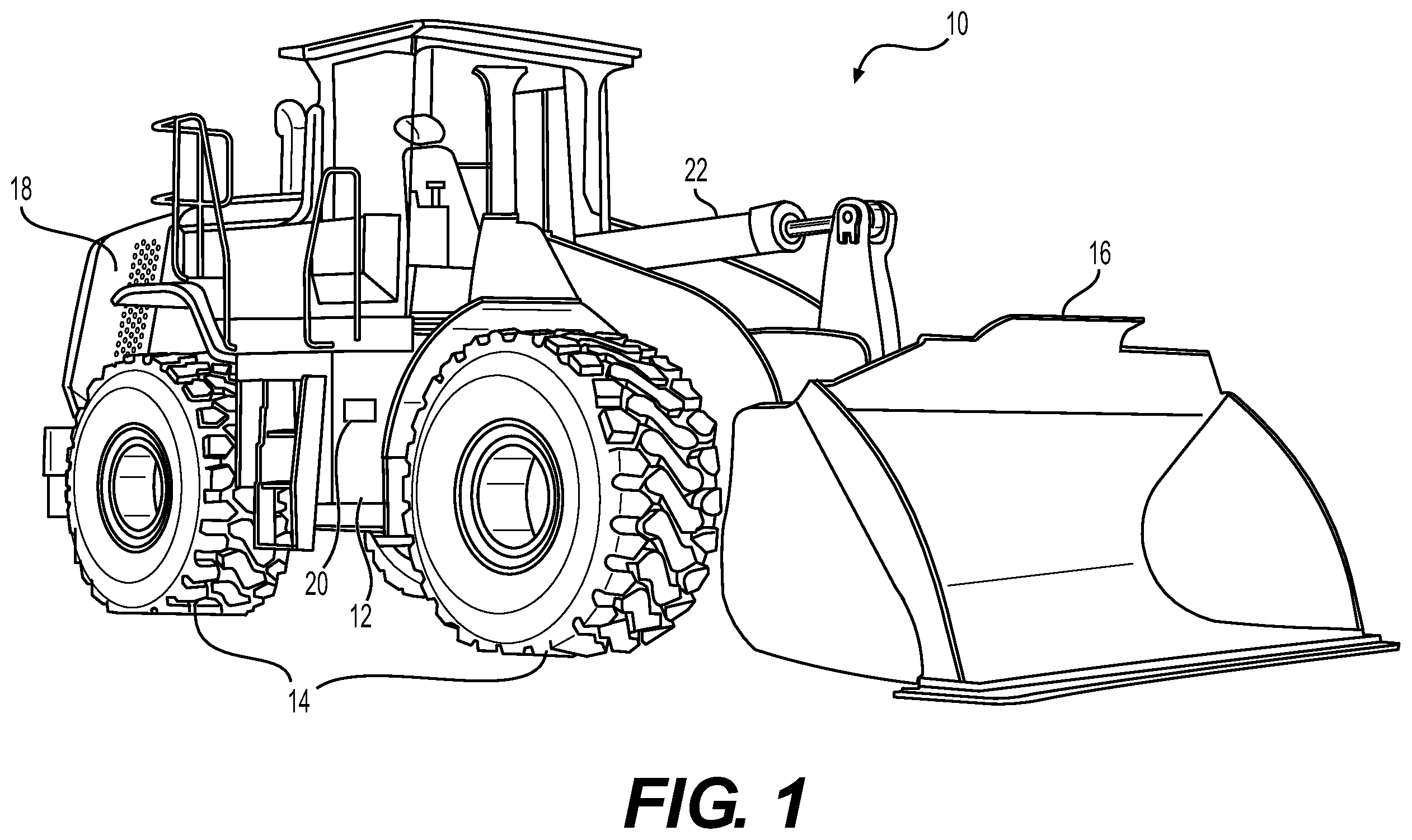 Patent US12366234 — Pump having a flange for mounting an auxiliary pump — Figure 1