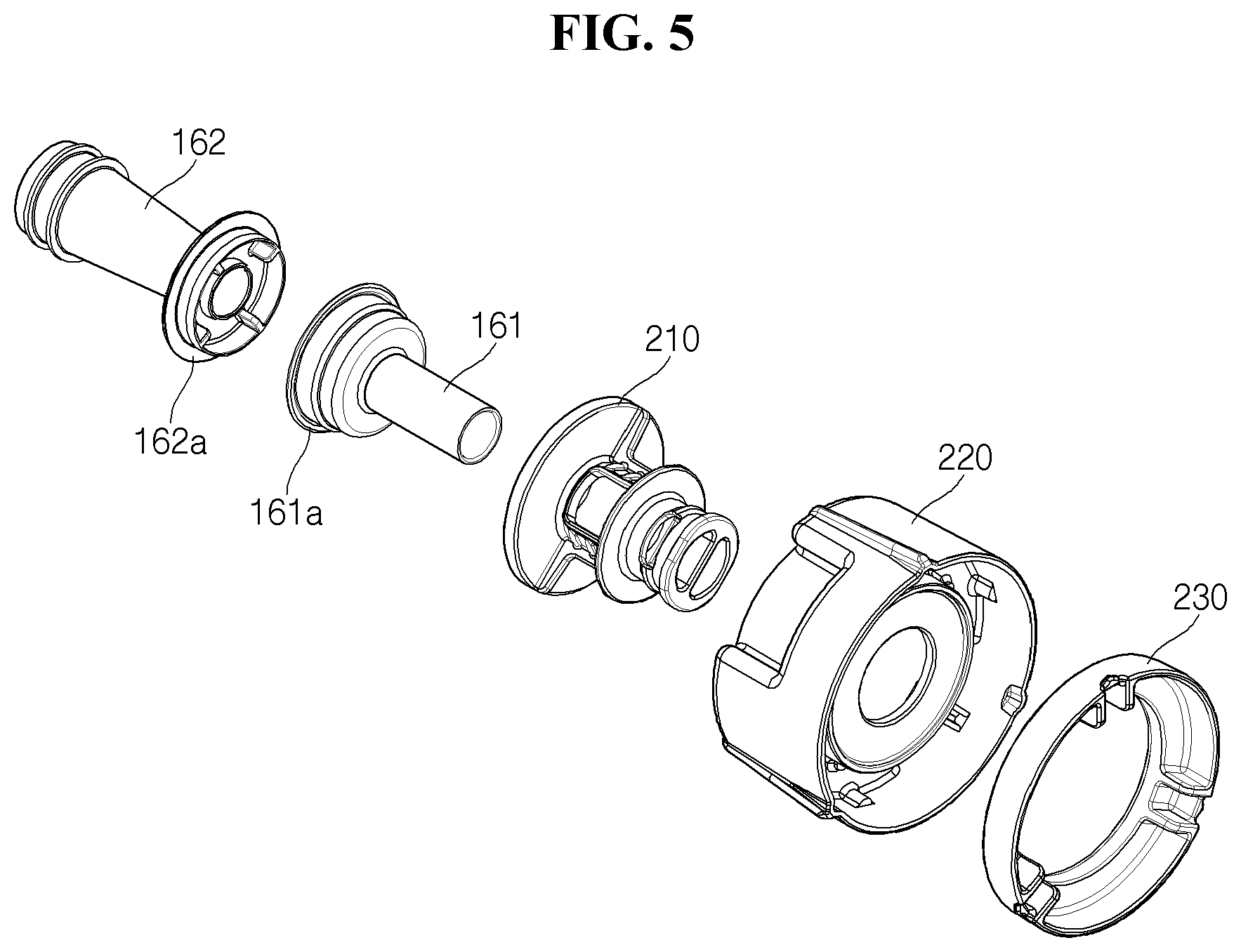 Patent US12366236 Figure 4 – Linear compressor