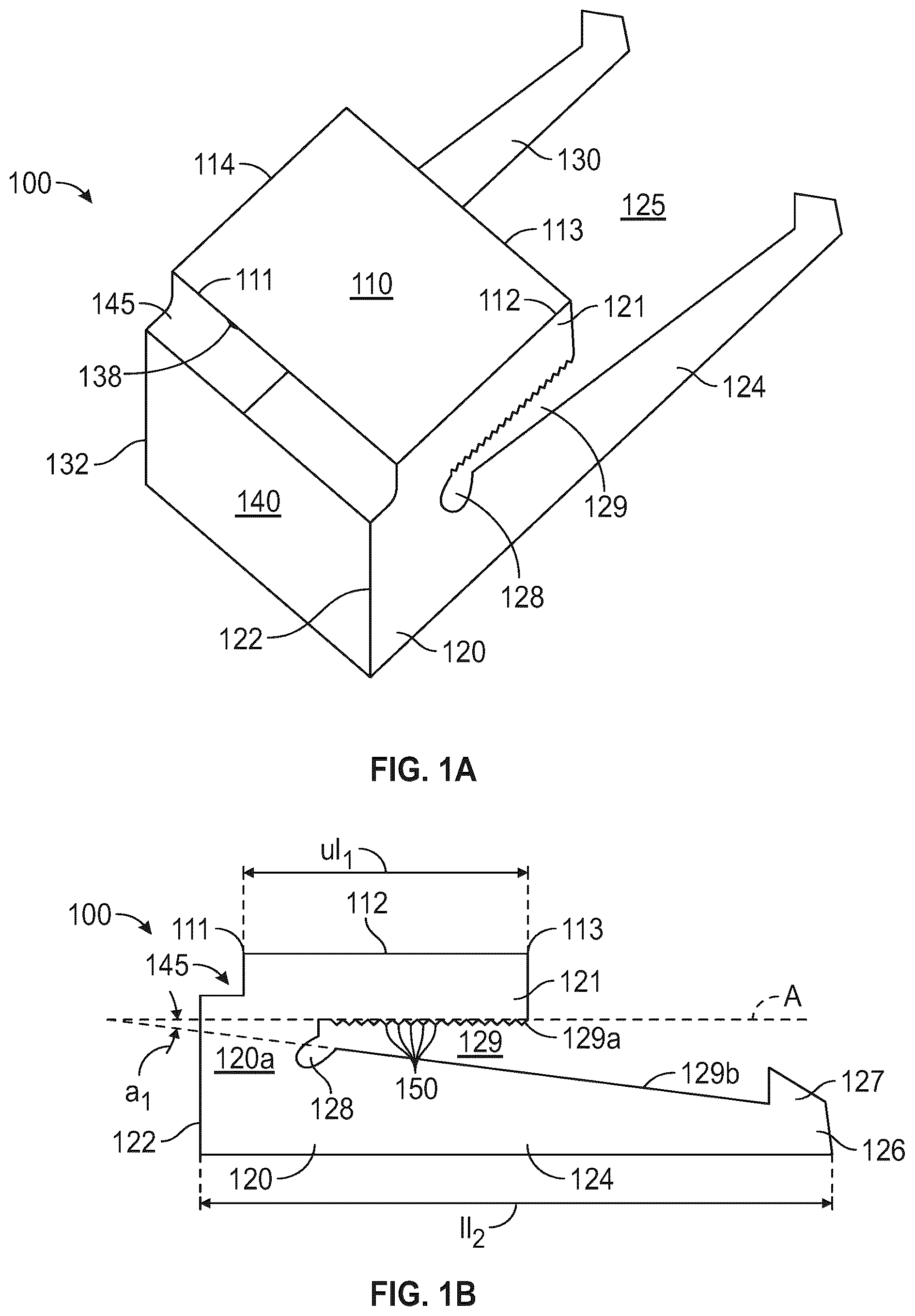 Patent US12366261 Figure 1 – Clip for mounting a solar module to a rail system