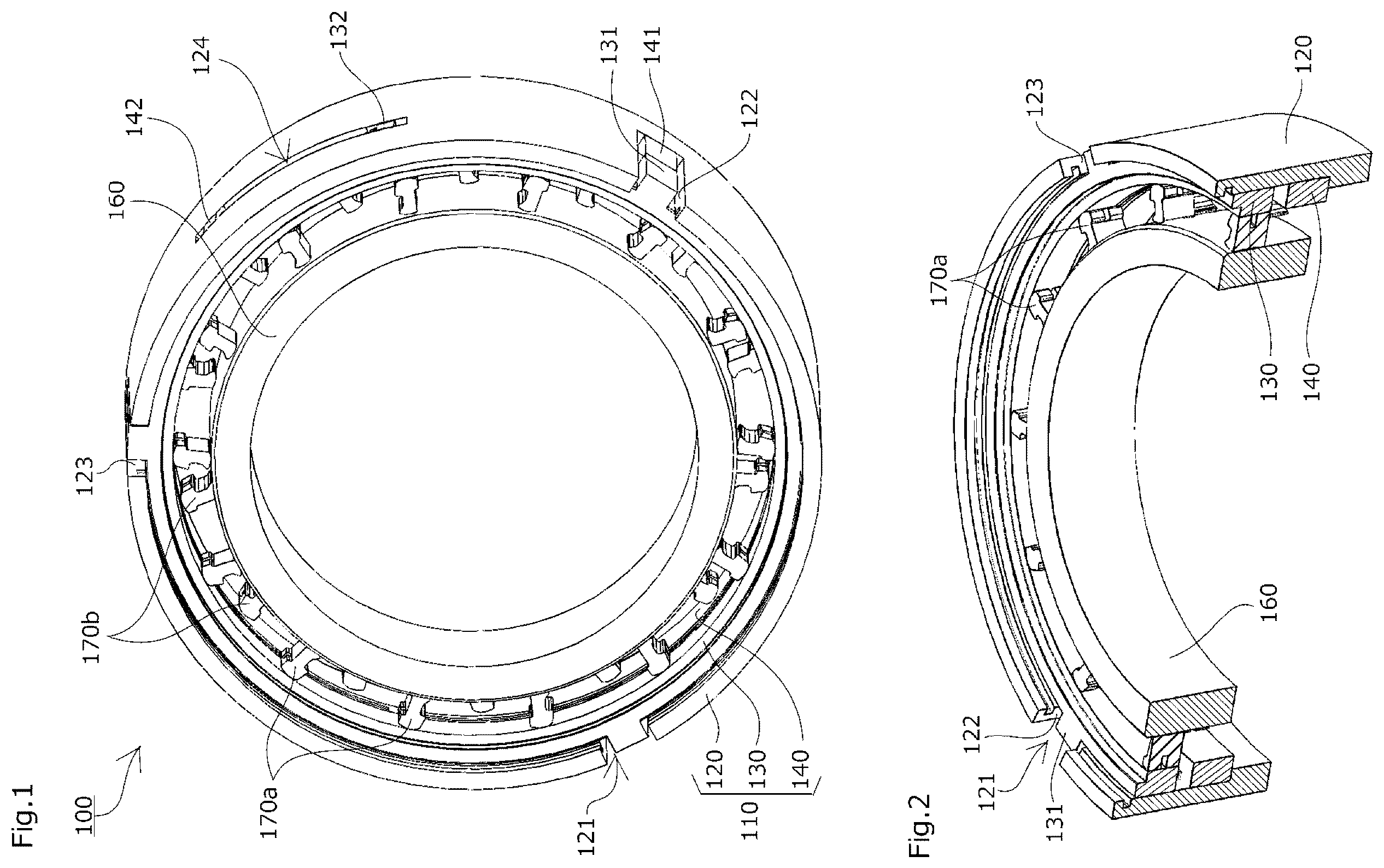 Patent US12366269 — Cam clutch — Figure 1