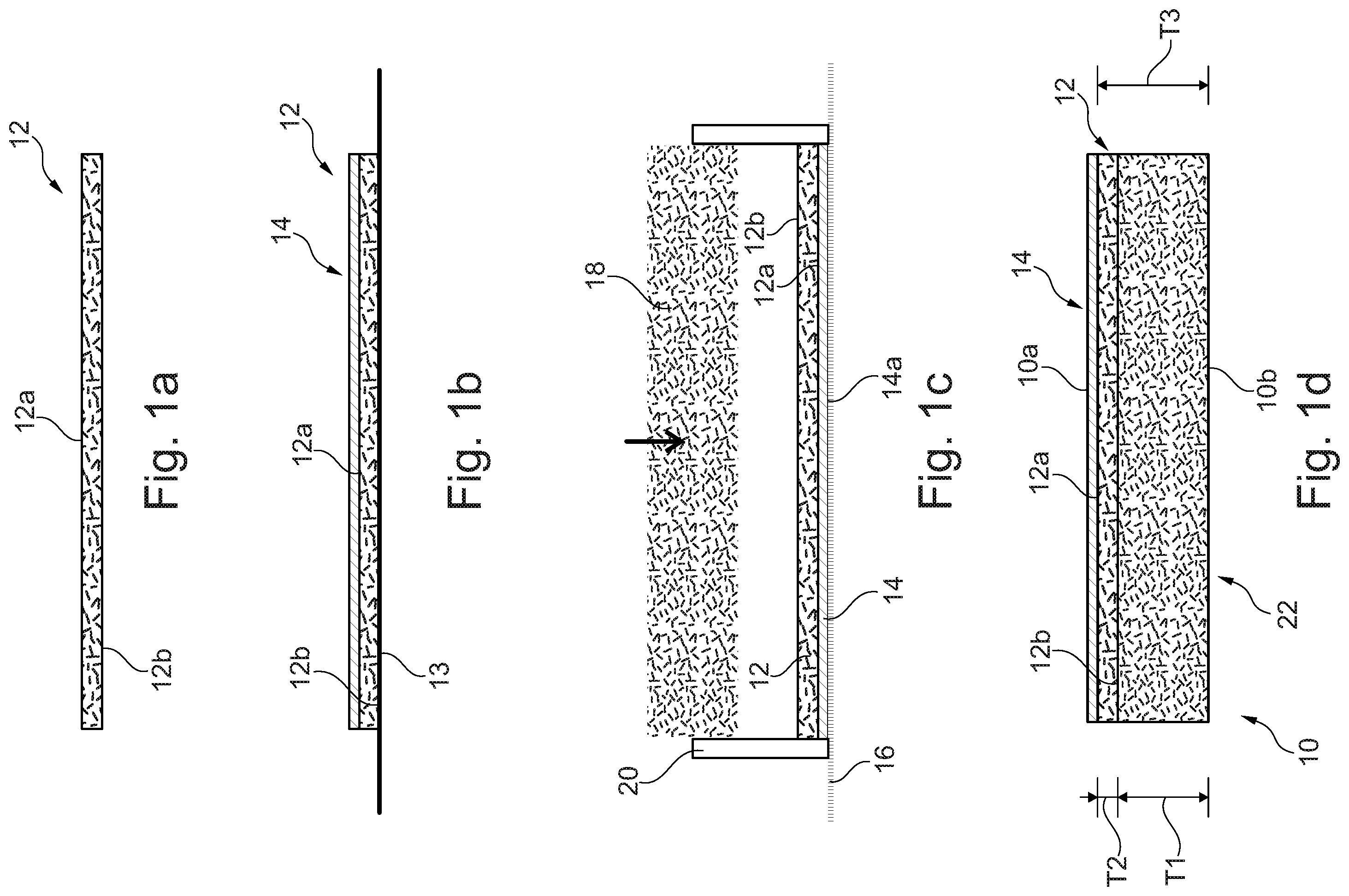 Patent US12366275 Figure 1 – Method for forming a double layer wet friction material with cellulose layer