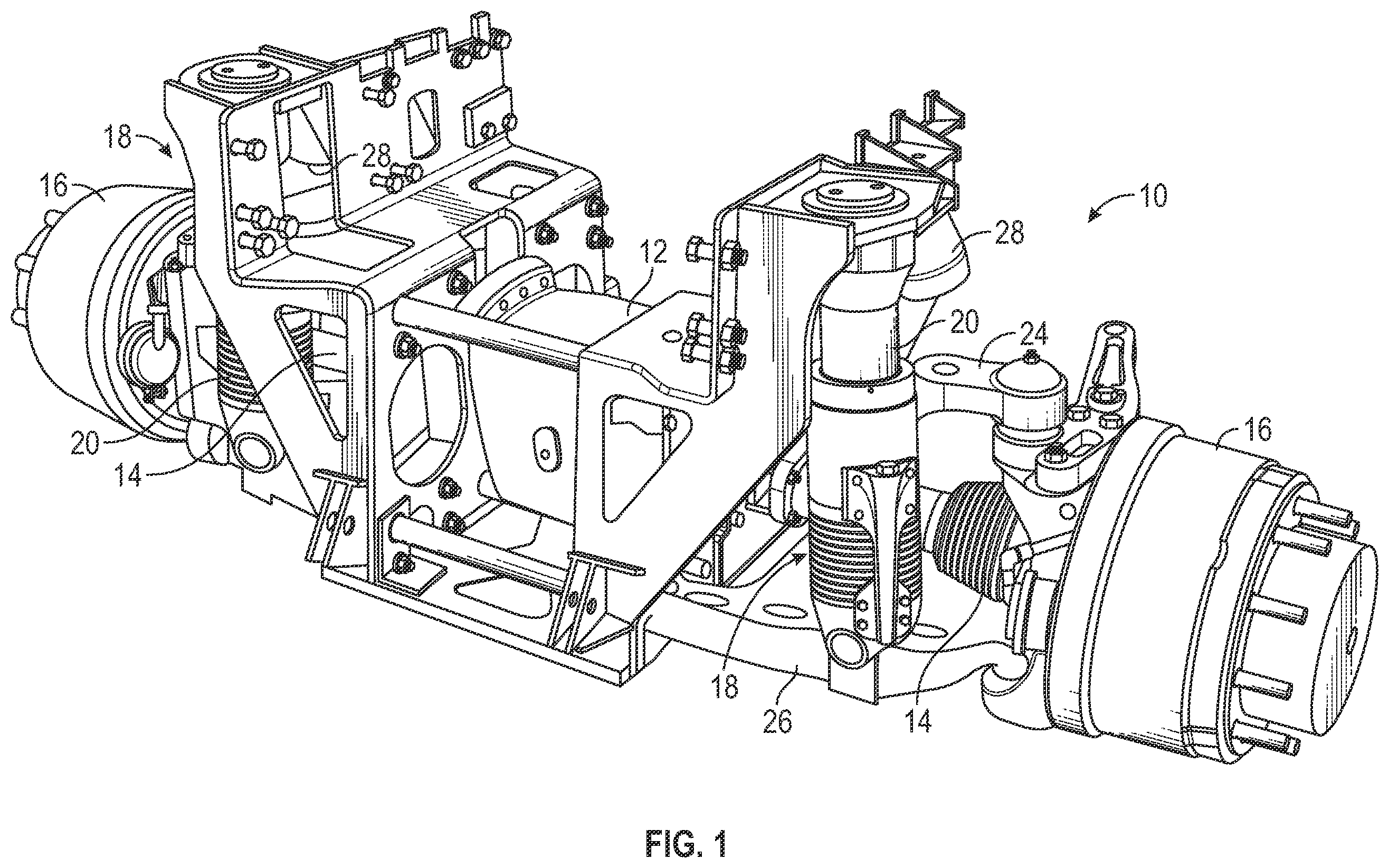 Patent US12366279 — Suspension element systems and methods — Figure 1