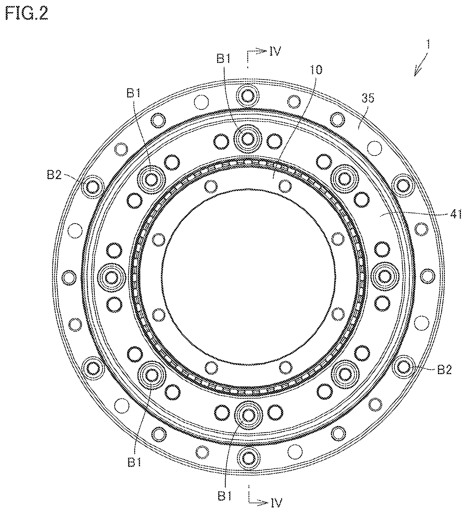 Patent US12366283 Figure 2 – Speed reducer