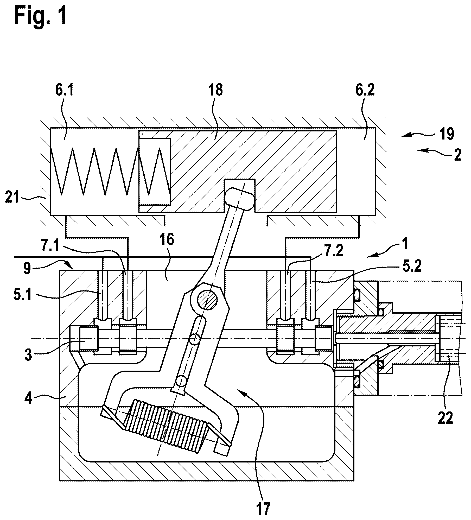 Patent US12366297 — Control valve — Figure 1