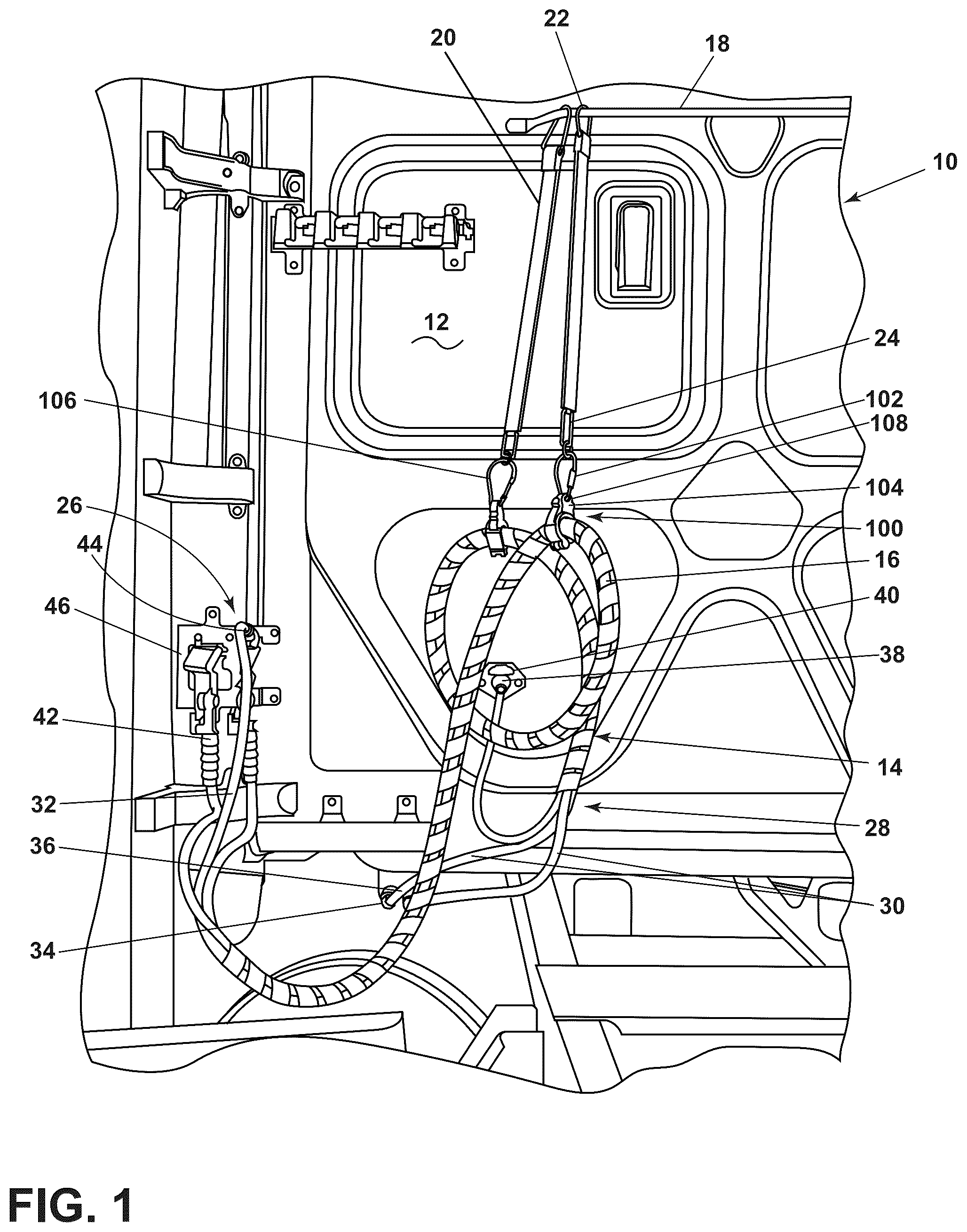 Patent US12366308 — Clamp assembly — Figure 1
