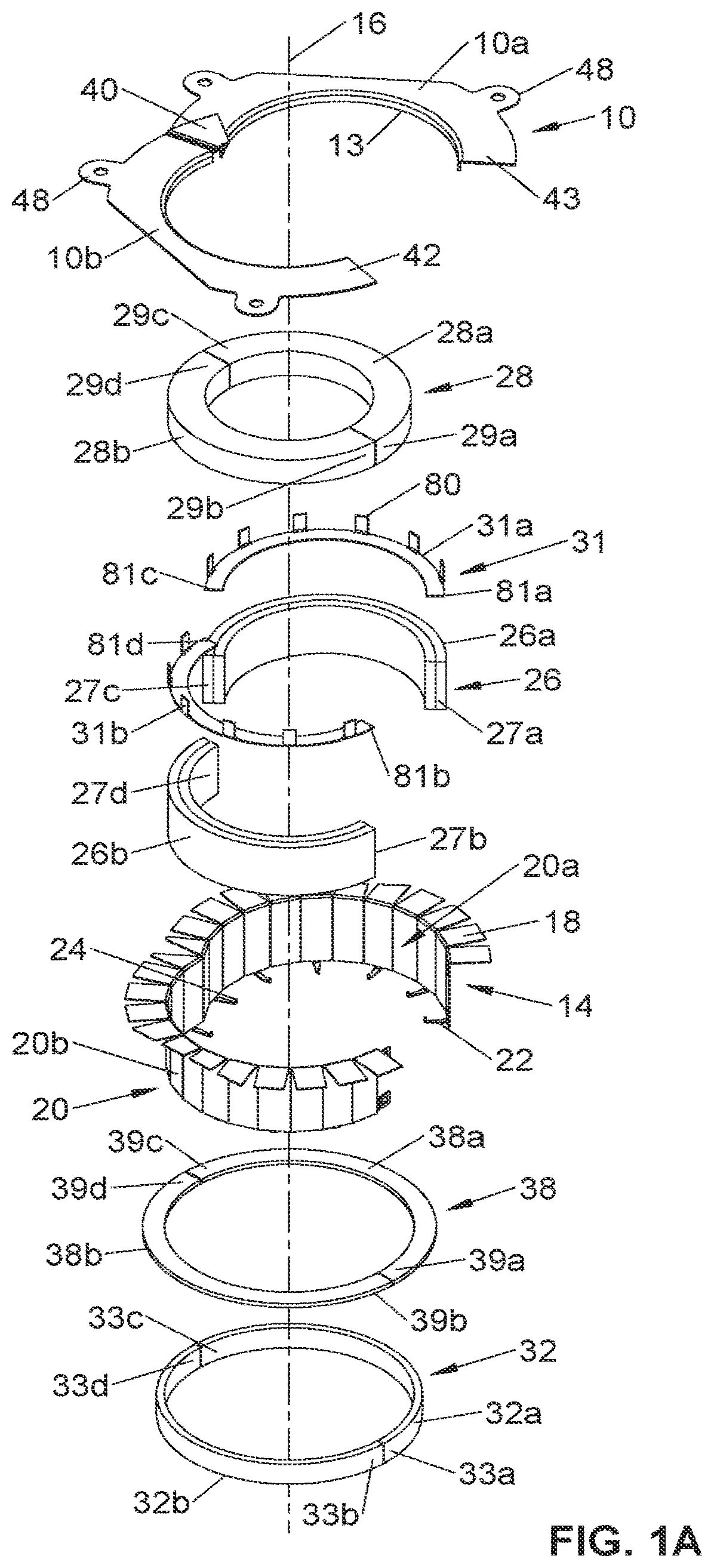 Patent US12366309 — Drop in fire stop assembly — Figure 1