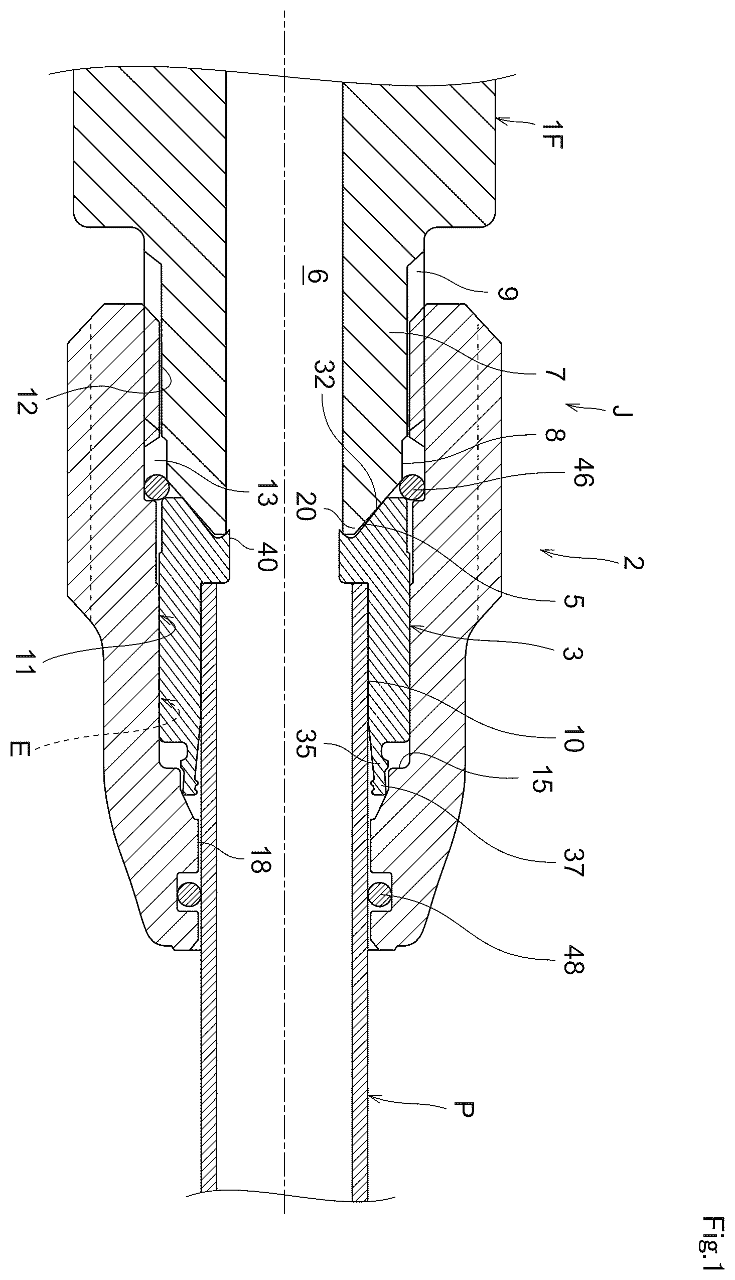 Patent US12366311 — Joint pipe — Figure 1