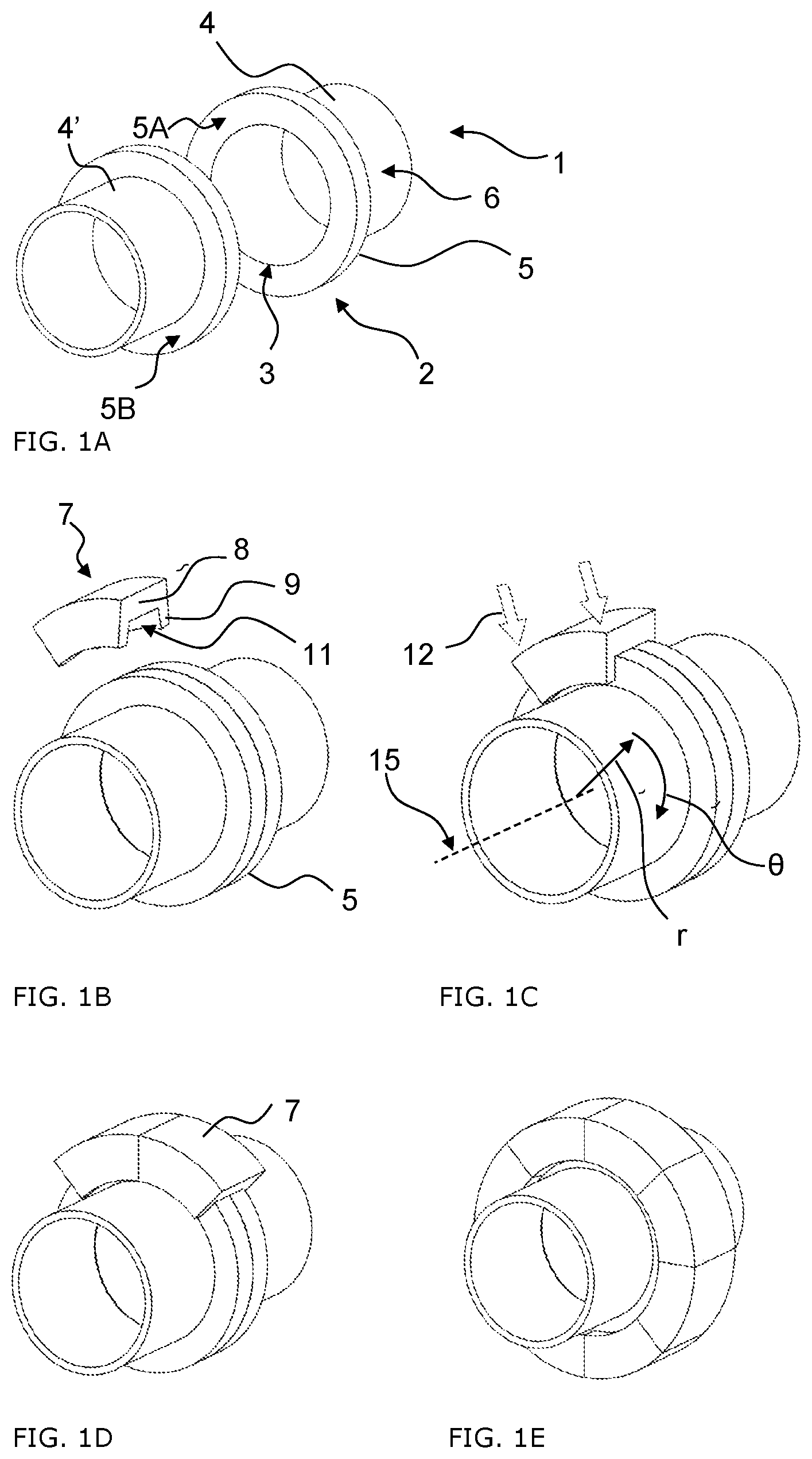 Patent US12366312 — Method of connecting tubular members in offshore structures — Figure 1