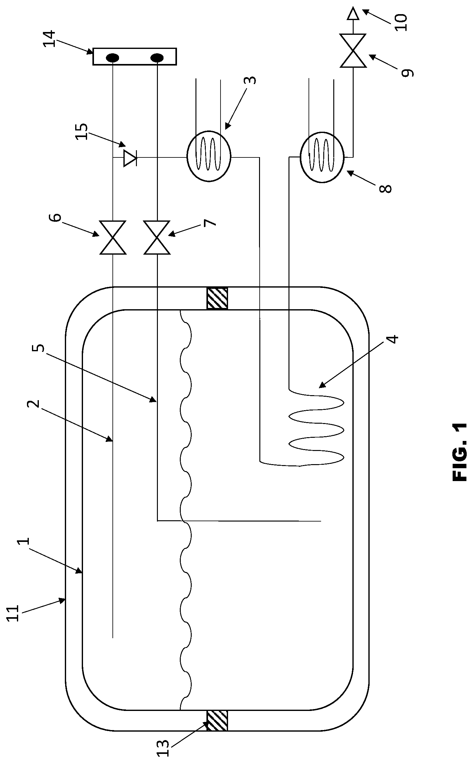 Patent US12366328 — Cryogenic storage system — Figure 1