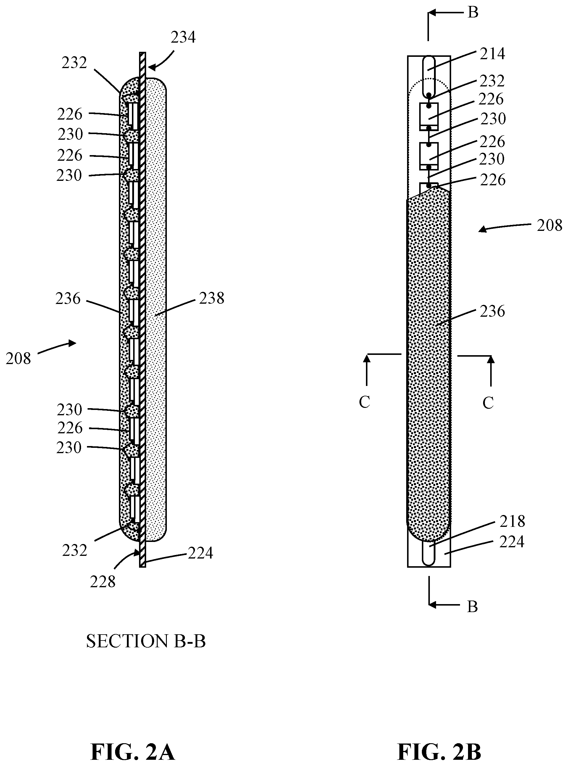 Patent US12366334 Figure 3 – LED-filament comprising a light scattering material layer