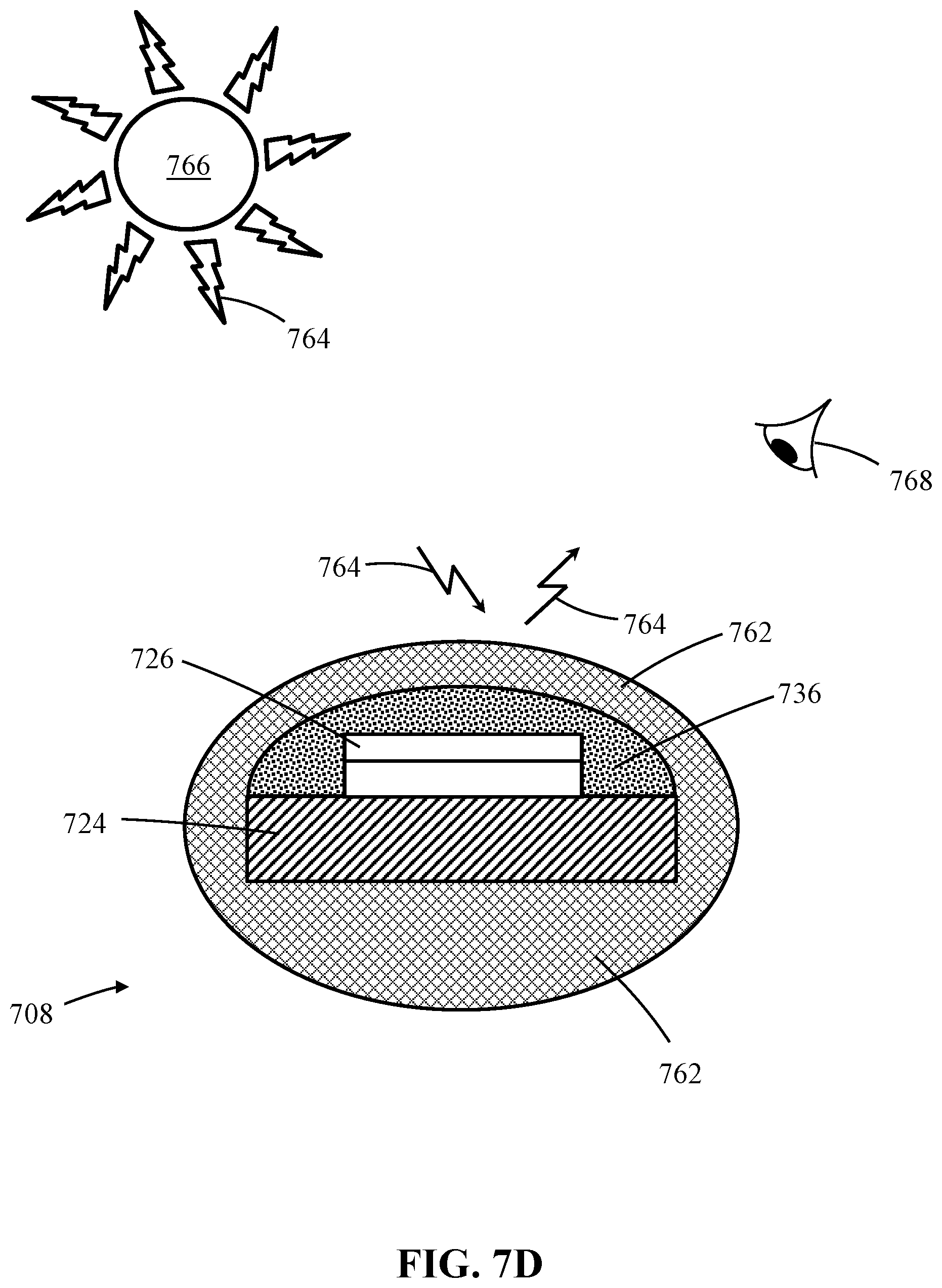 Patent US12366334 Figure 13 – LED-filament comprising a light scattering material layer