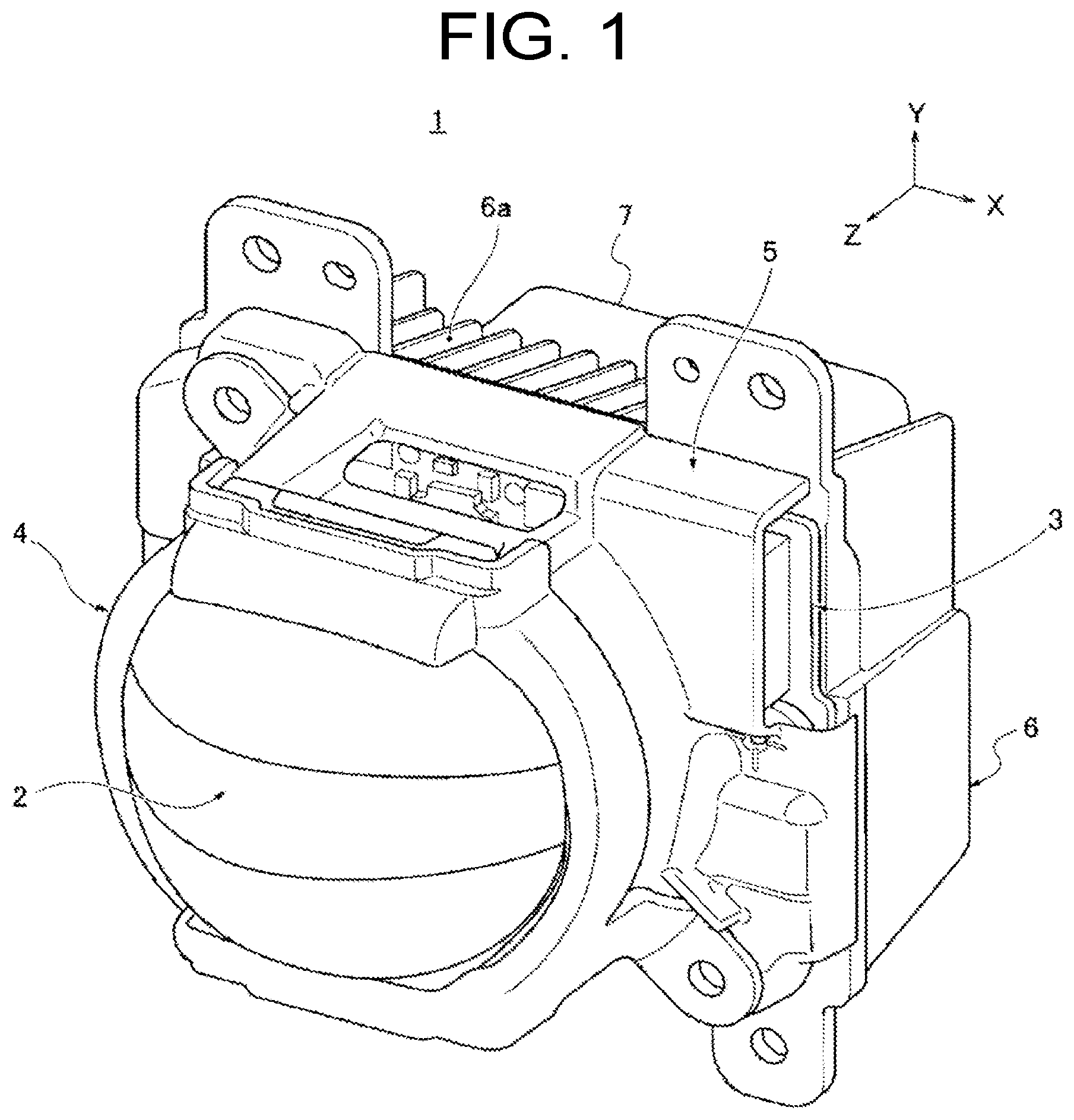 Patent US12366338 — Vehicle lamp — Figure 1