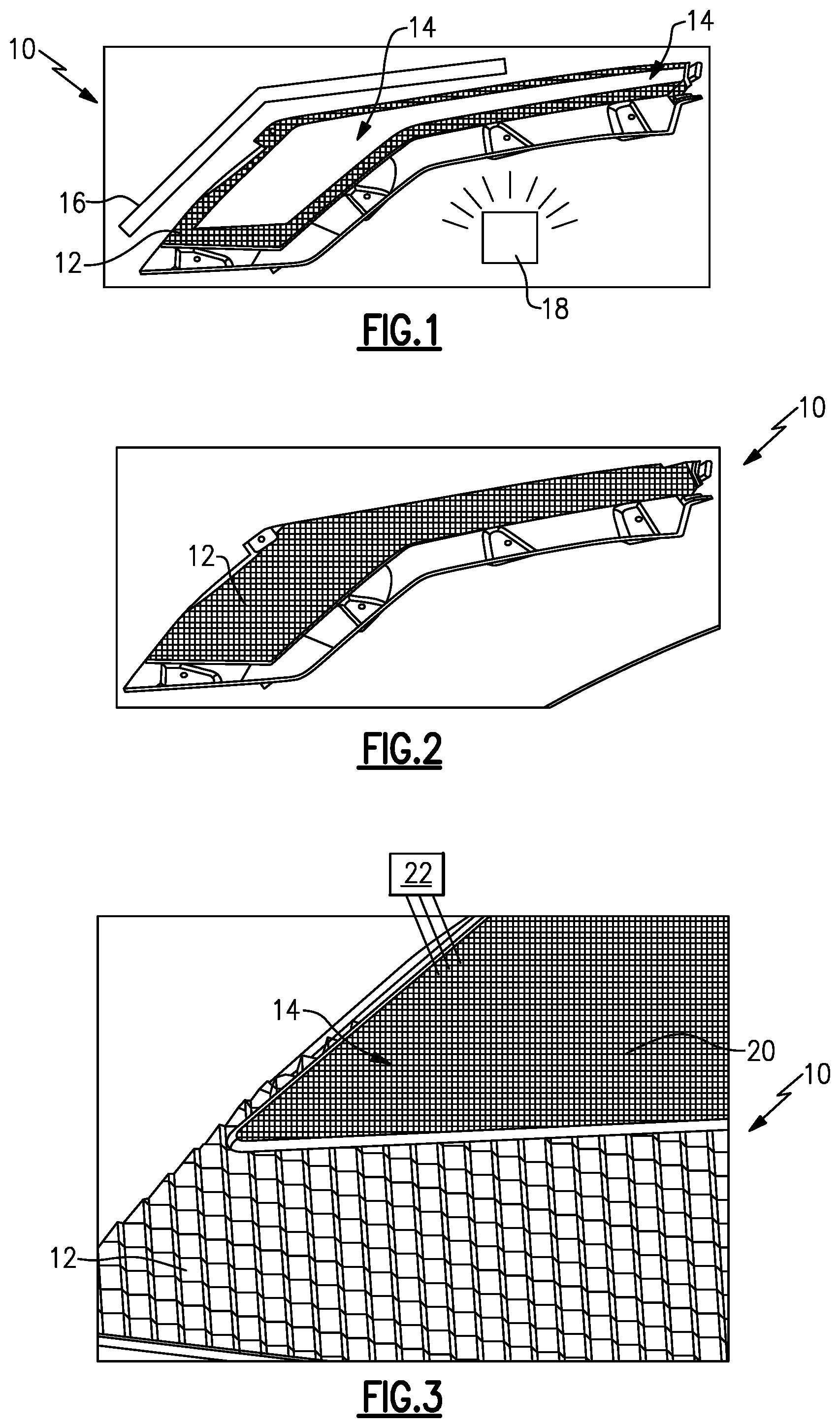 Patent US12366341 Figure 1 – Vehicle lamp and reflector