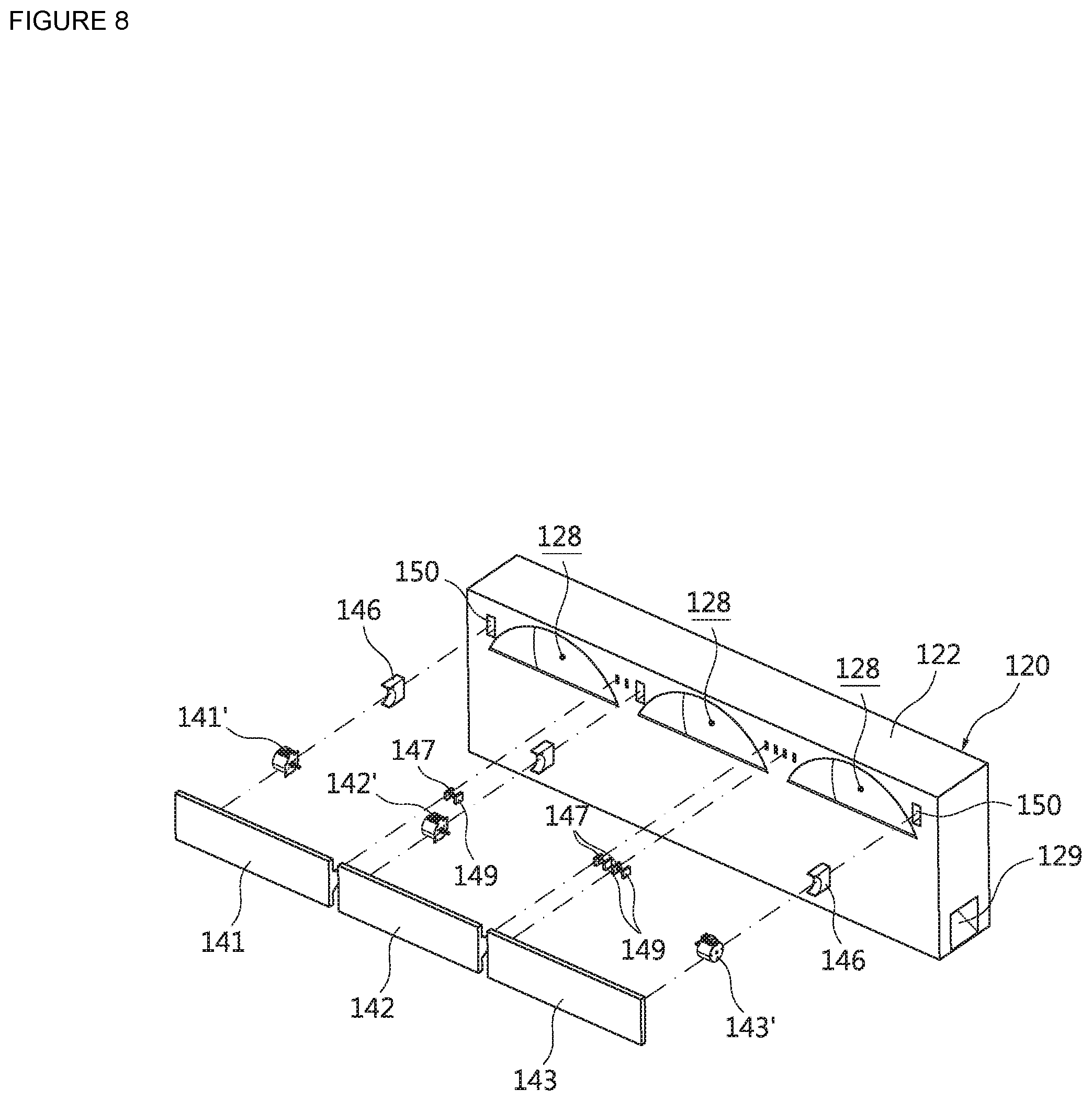 Patent US12366367 Figure 9 – Air management apparatus or device