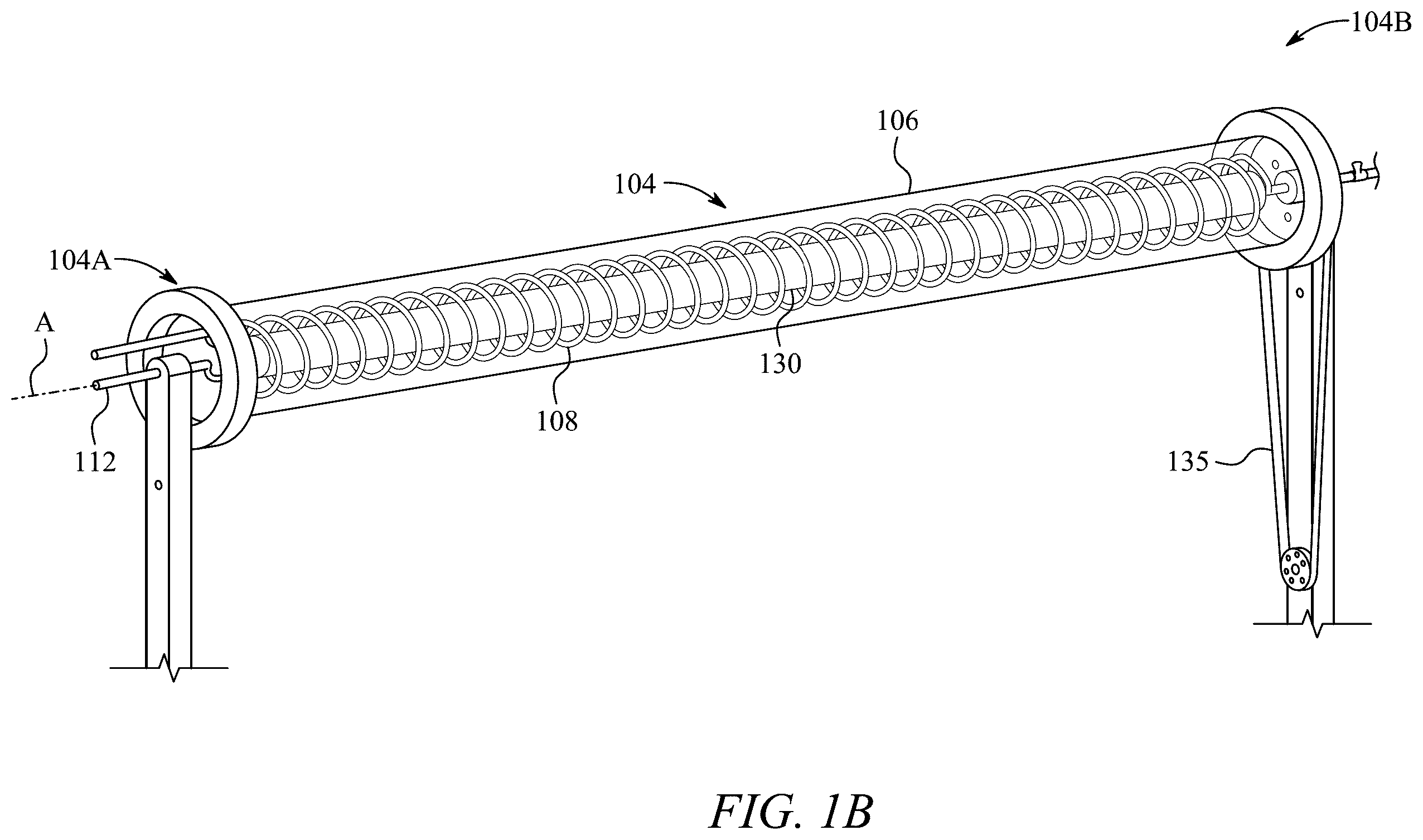 Patent US12366381 Figure 2 – Parabolic trough assembly