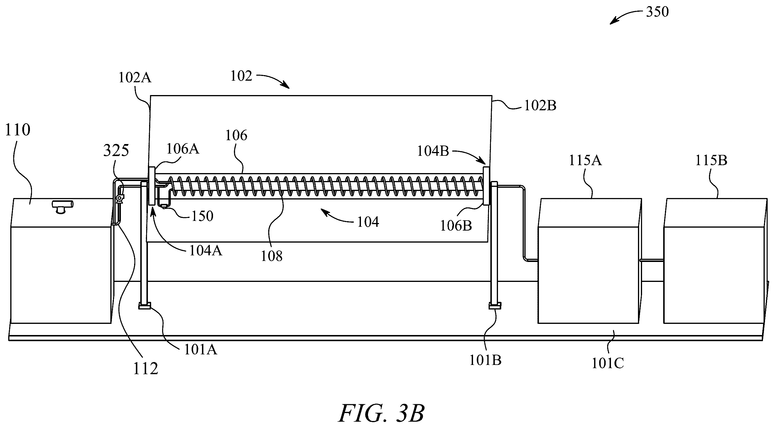 Patent US12366381 Figure 8 – Parabolic trough assembly