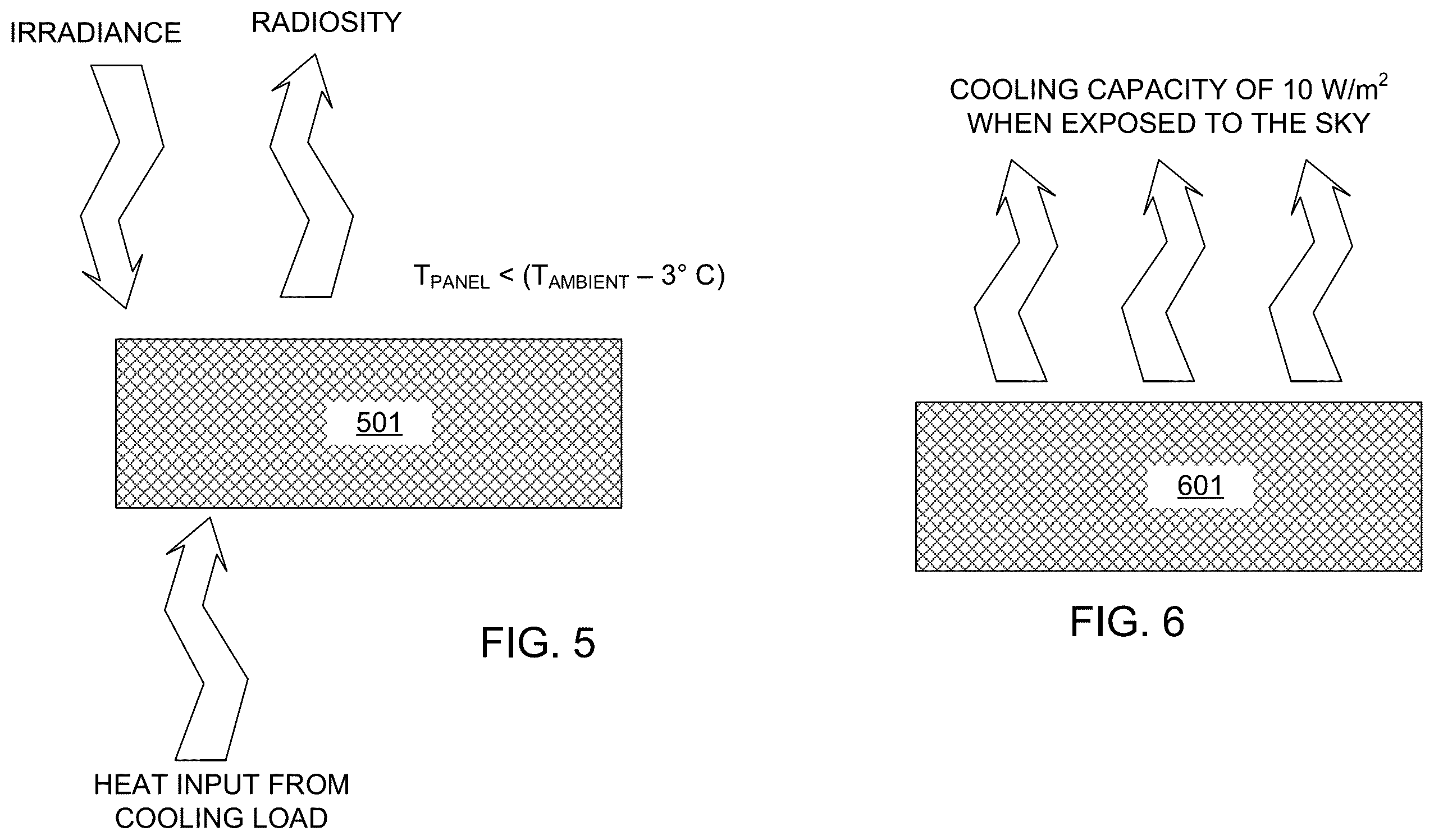 Patent US12366386 Figure 3 – Radiative cooling systems