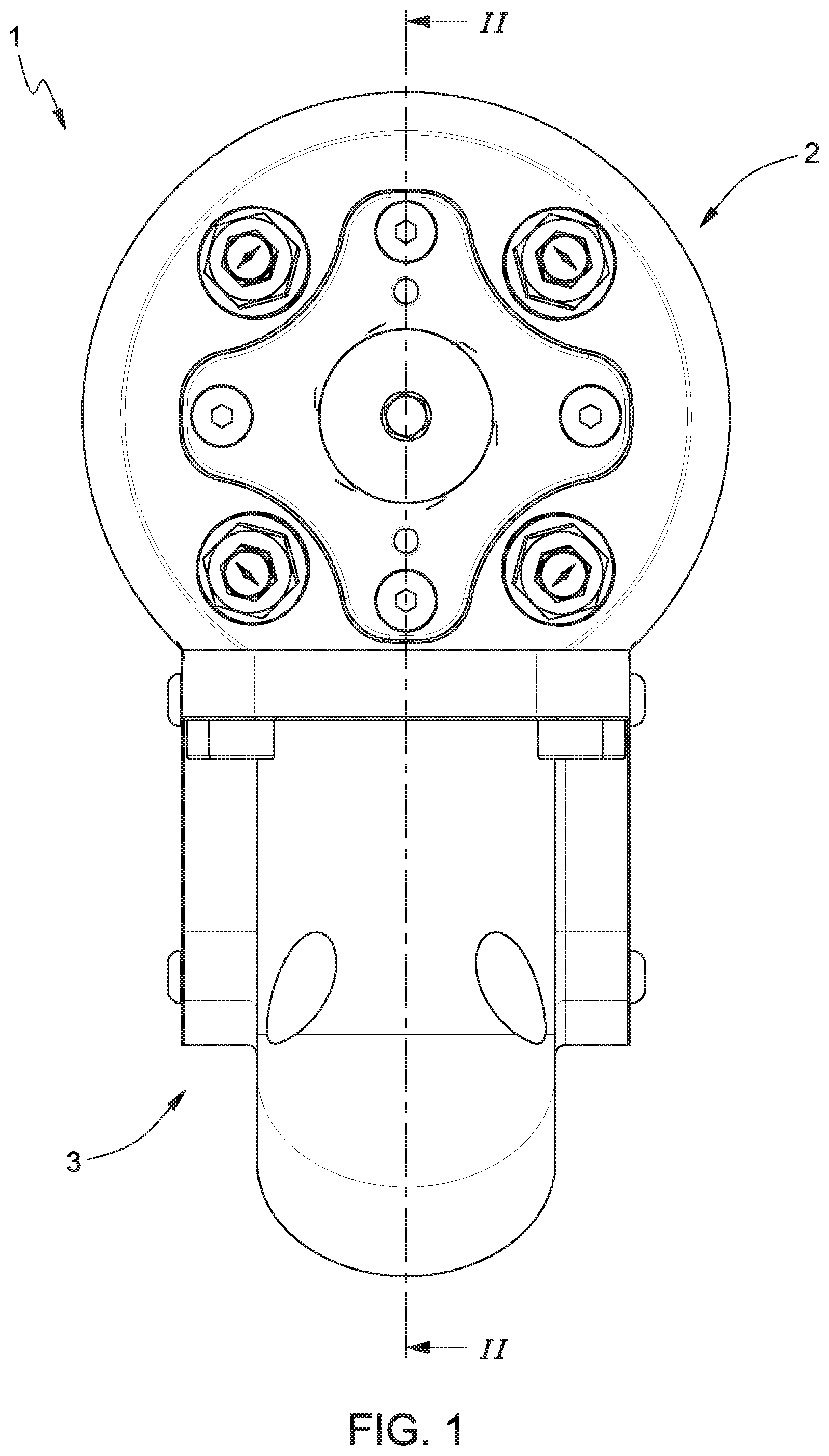 Patent US12366397 — Dispensing assembly for a snow generator and snow generator comprising said dispensing assembly — Figure 1
