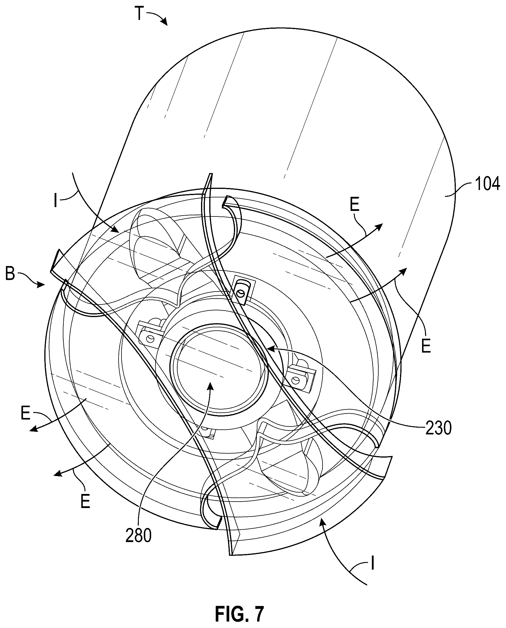 Patent US12366399 Figure 6 – Portable container