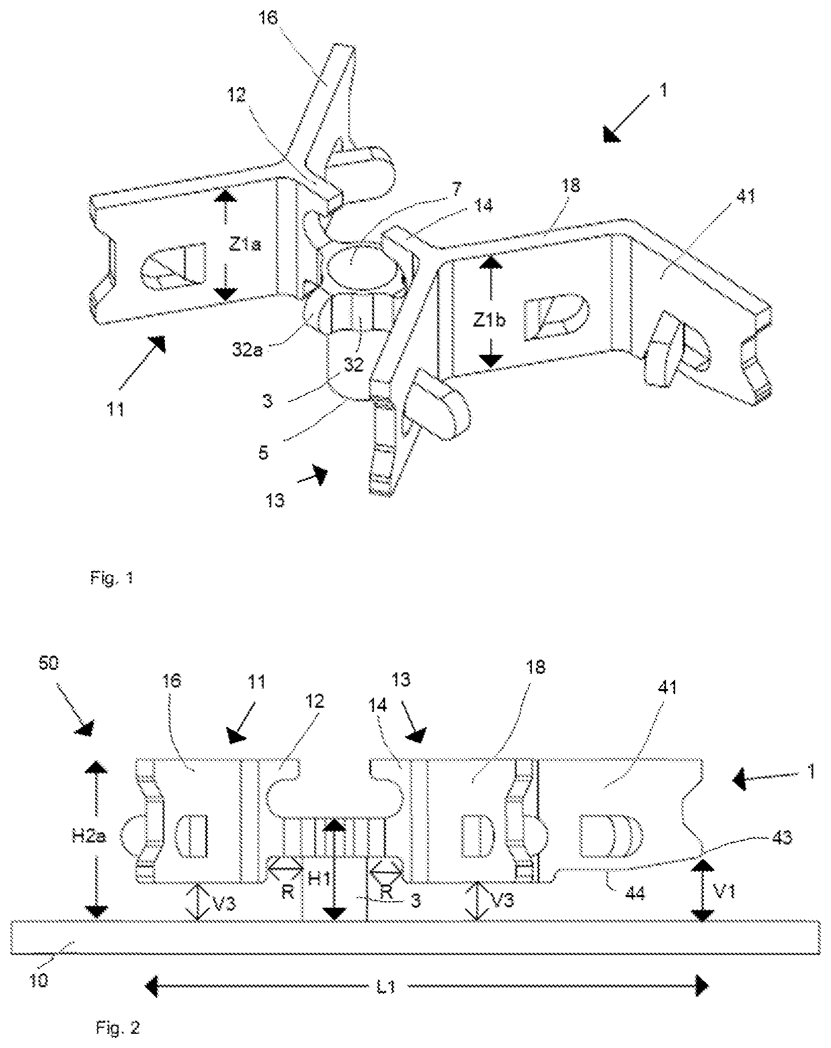 Patent US12366411 — Refractory anchor — Figure 1