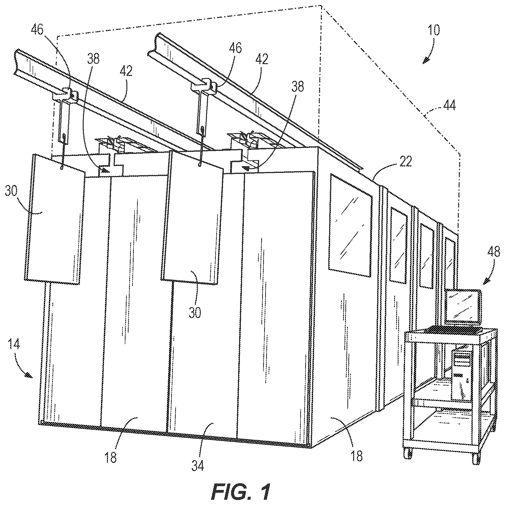 Patent US12366413 — Oven slot cover — Figure 1