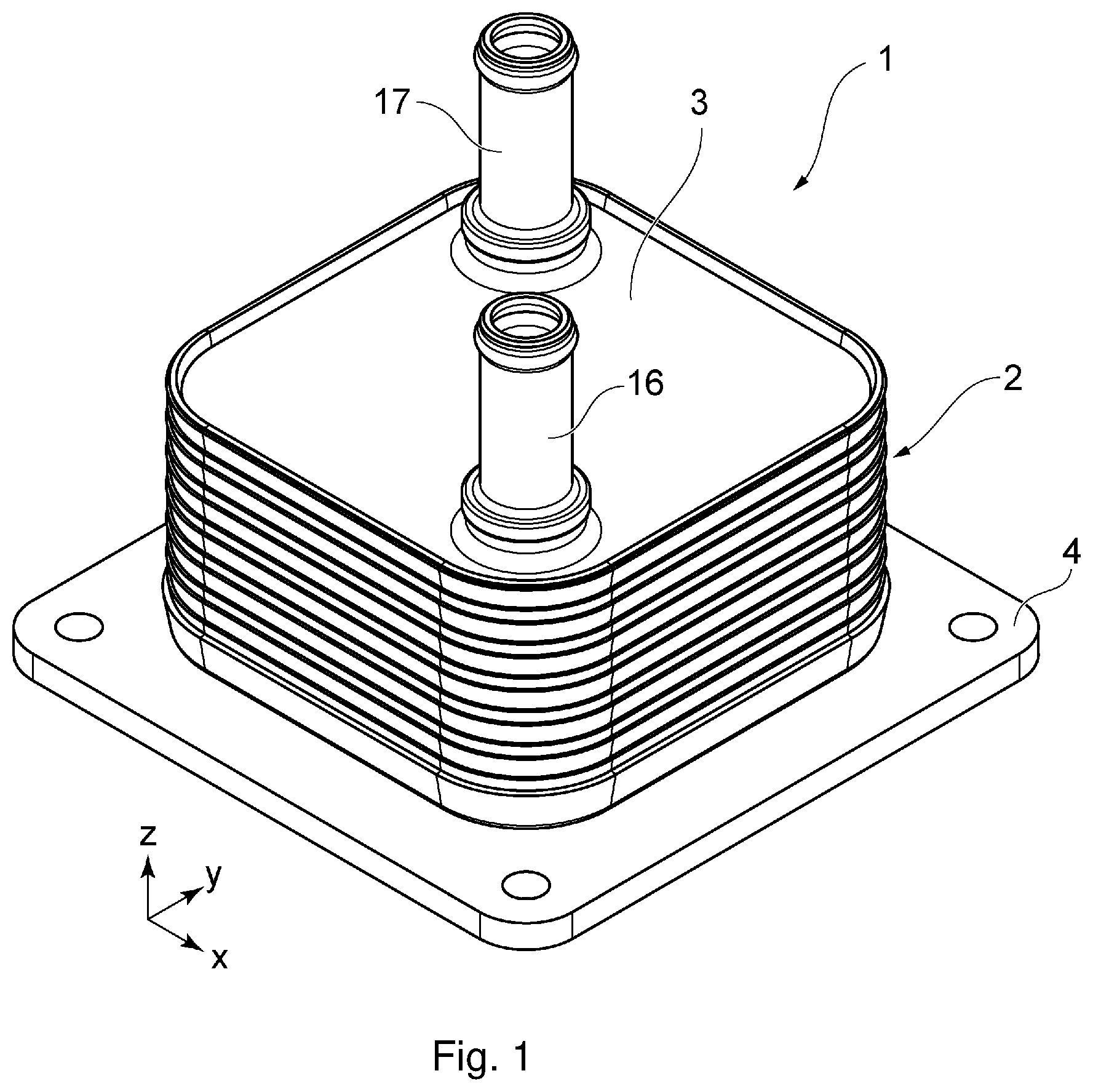 Patent US12366418 — Heat exchanger — Figure 1