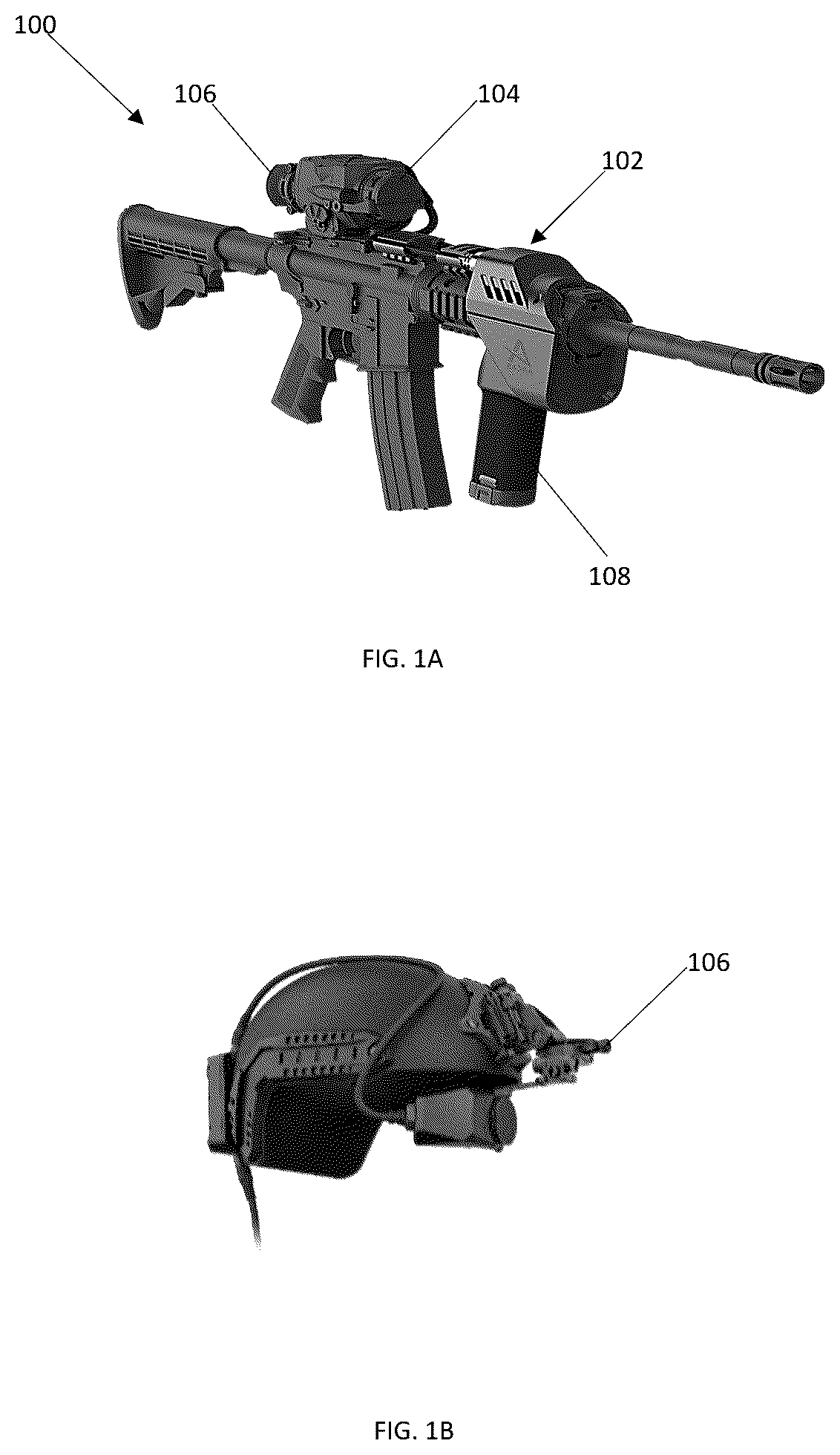 Patent US12366431 — Modular combat system and method — Figure 1
